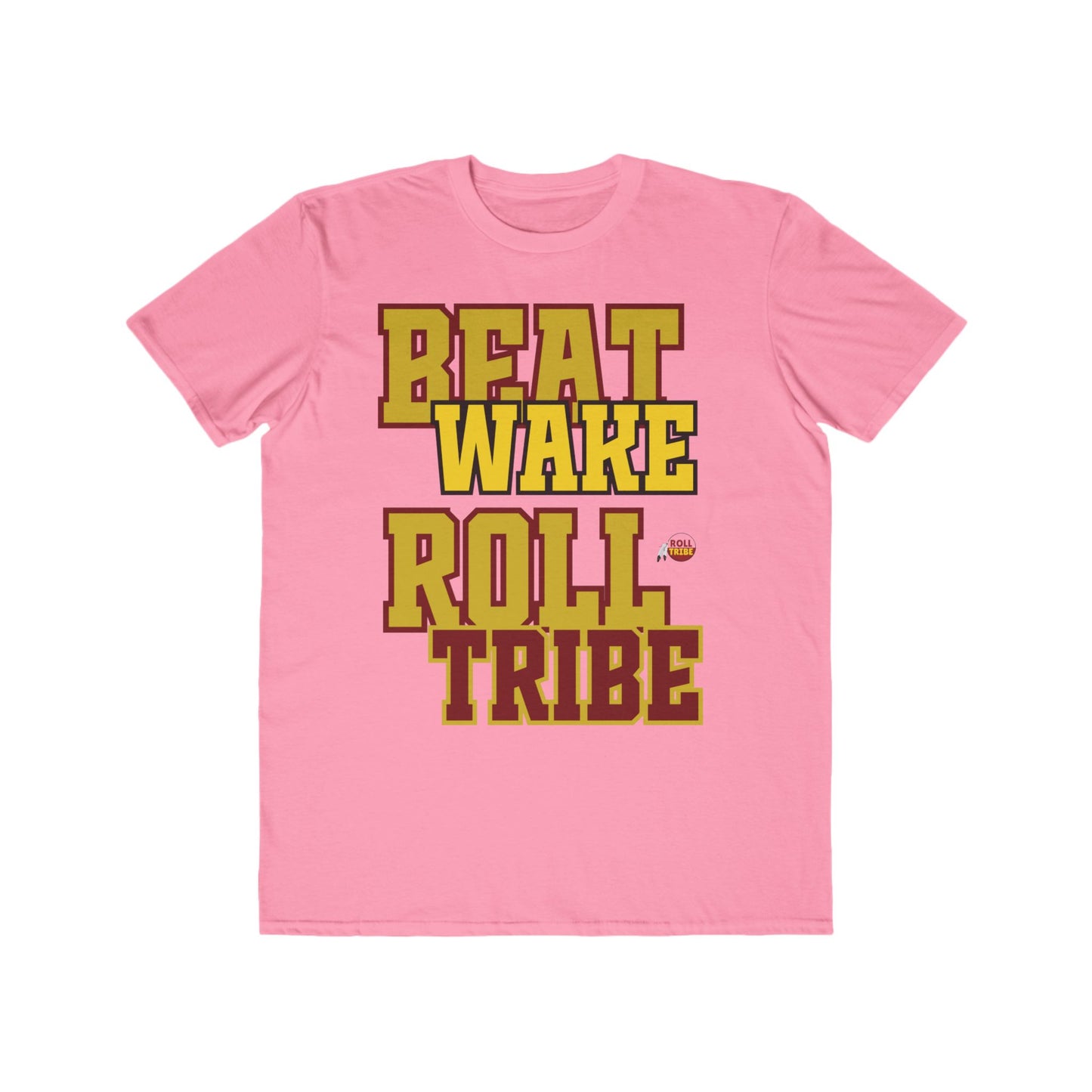 Roll Tribe "Beat Wake" Lightweight Mens T-Shirt