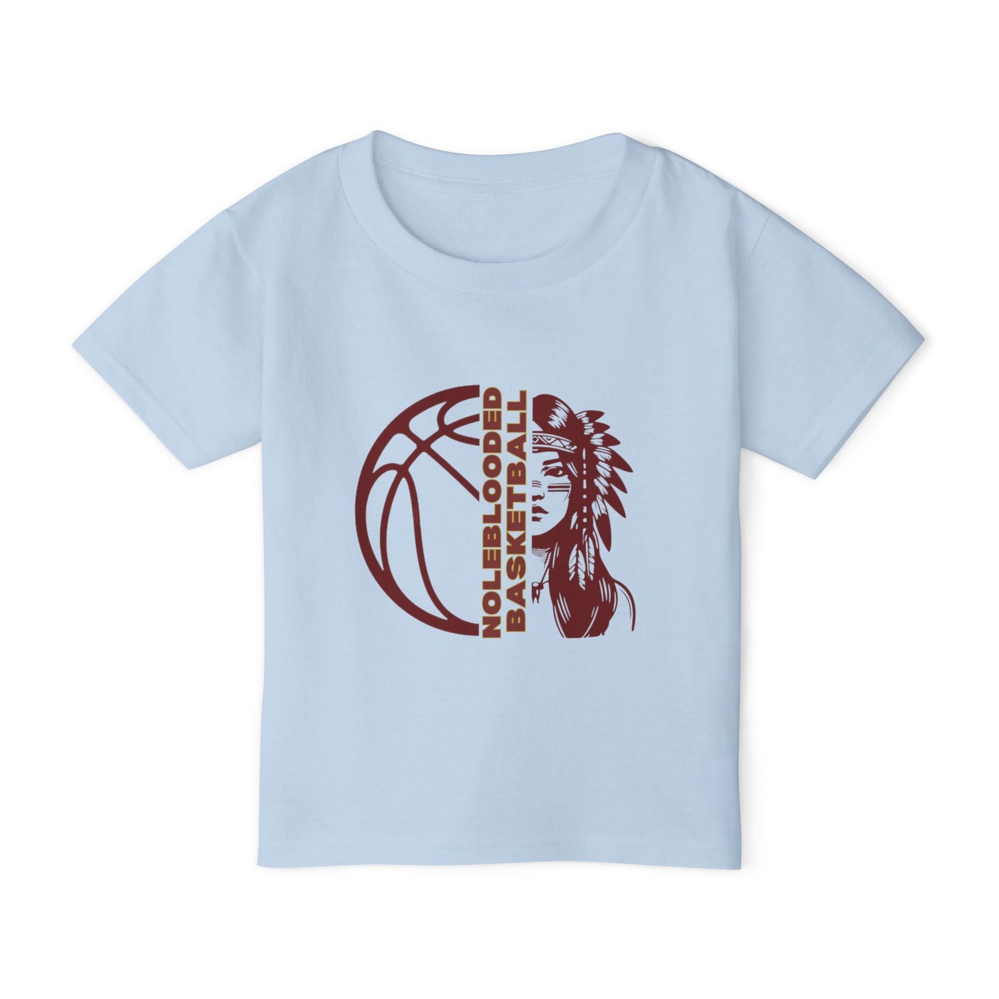 Noleblooded Athletics - Ladies Basketball Double-Sided, Toddler T-Shirt