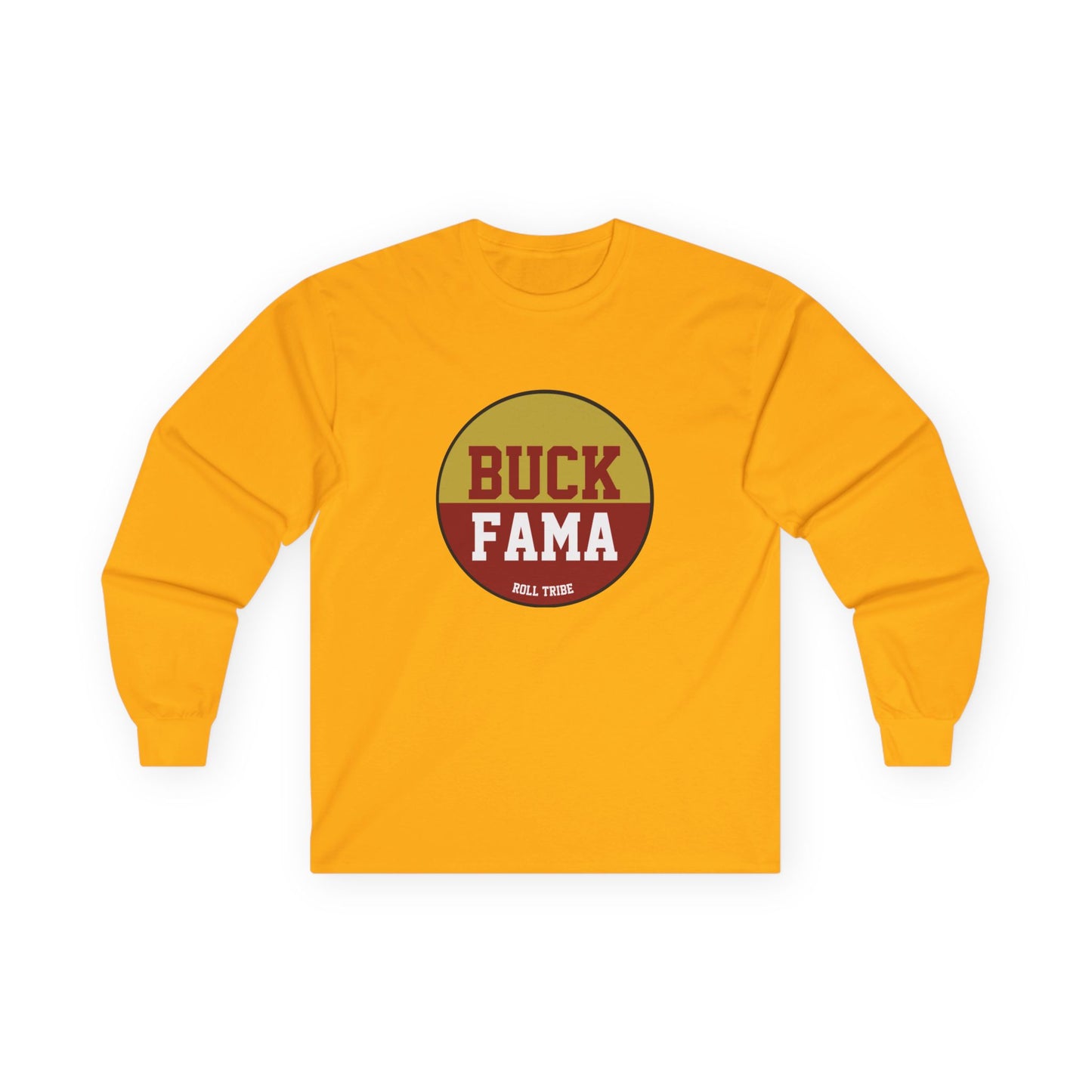 Gameday - "BUCK FAMA" Button Unisex Long Sleeve Tee