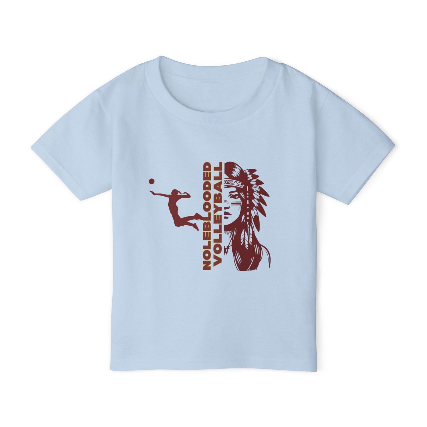 Noleblooded Athletics - Ladies Volleyball Double-Sided, Toddler T-Shirt
