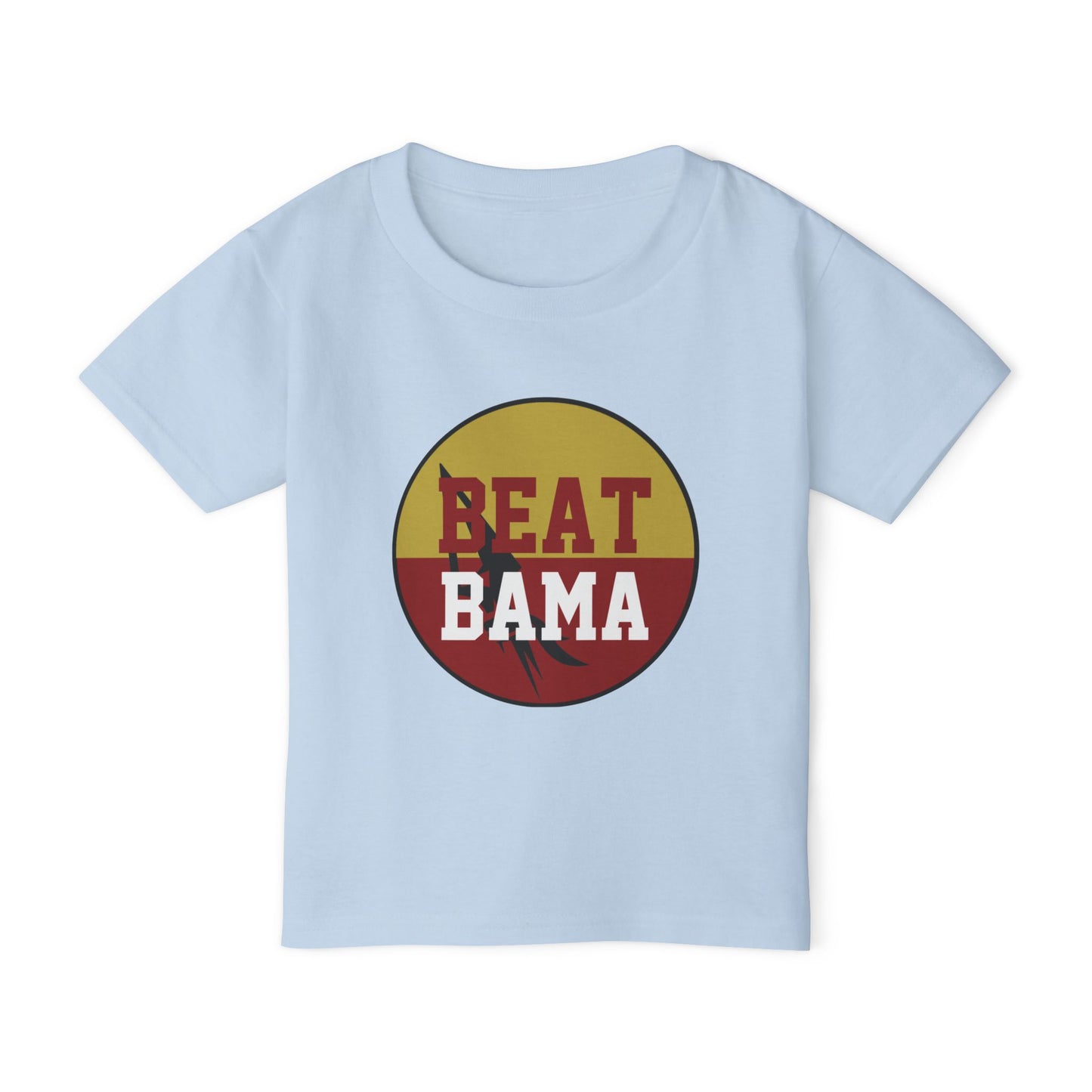 Toddler T-Shirt - 'Beat Bama' & 'Roll Tribe' Design for Football Fans