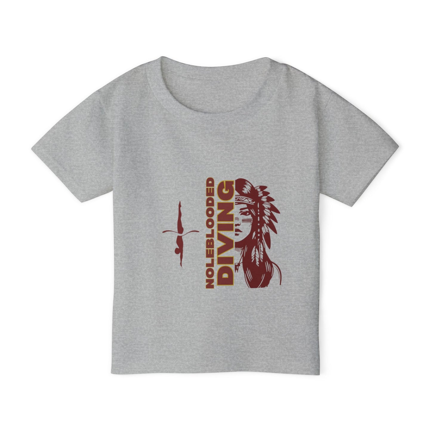 Noleblooded Athletics - Ladies Diving Double-Sided, Toddler T-Shirt