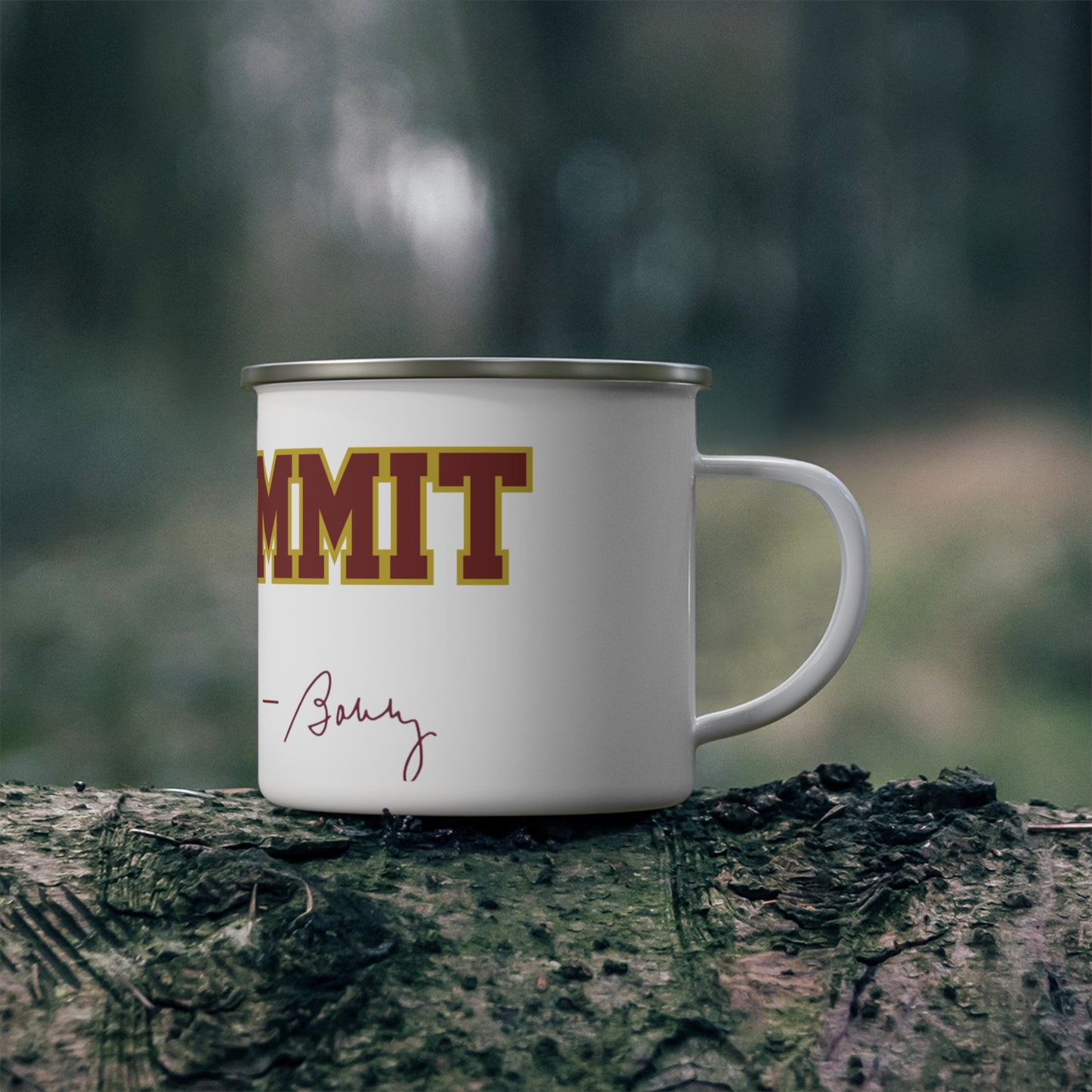 Tribal Traditions "DADGUMMIT" Custom Enamel Camping Mug
