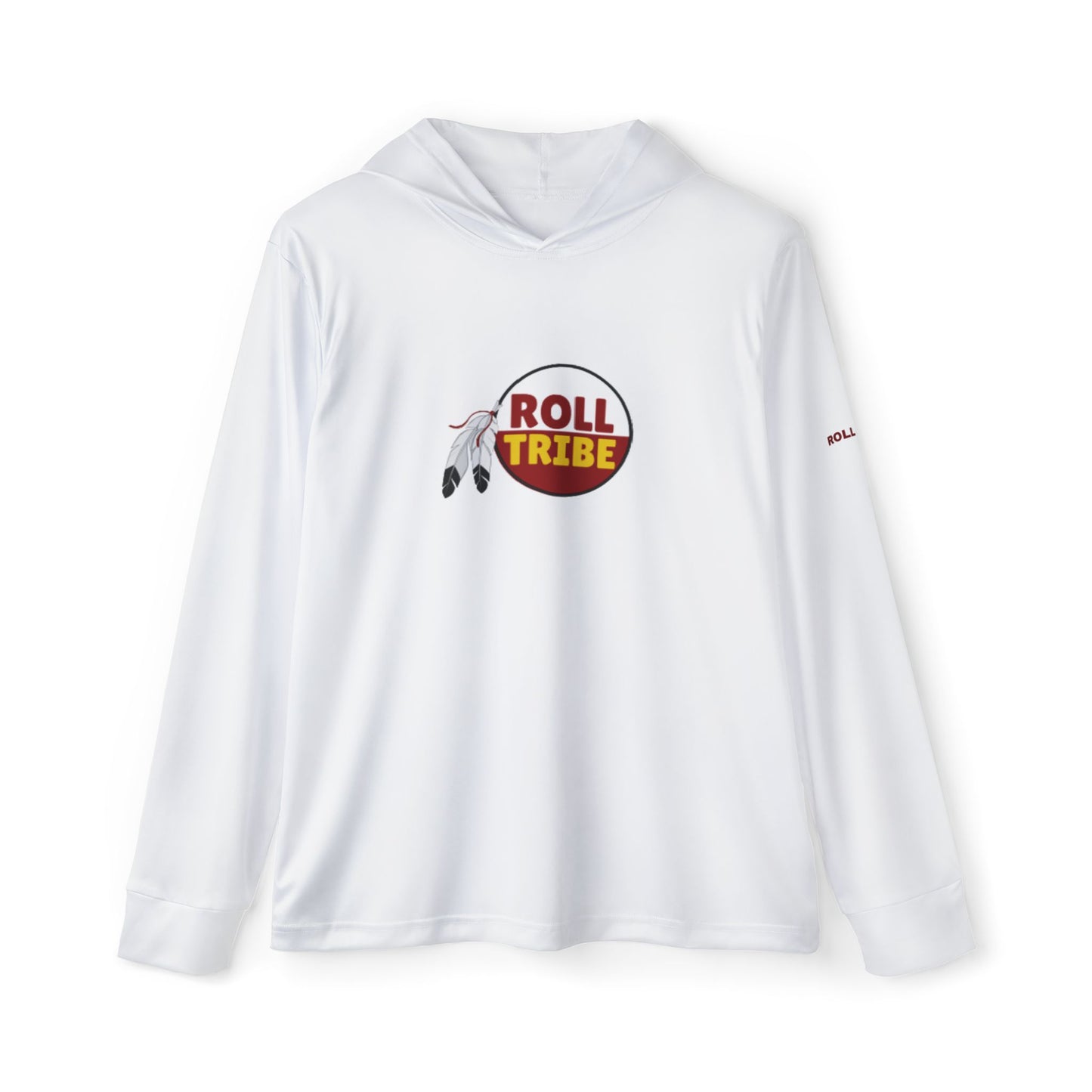Men's Sports Warmup Hoodie - 'ROLL TRIBE' Activewear for Team Spirit
