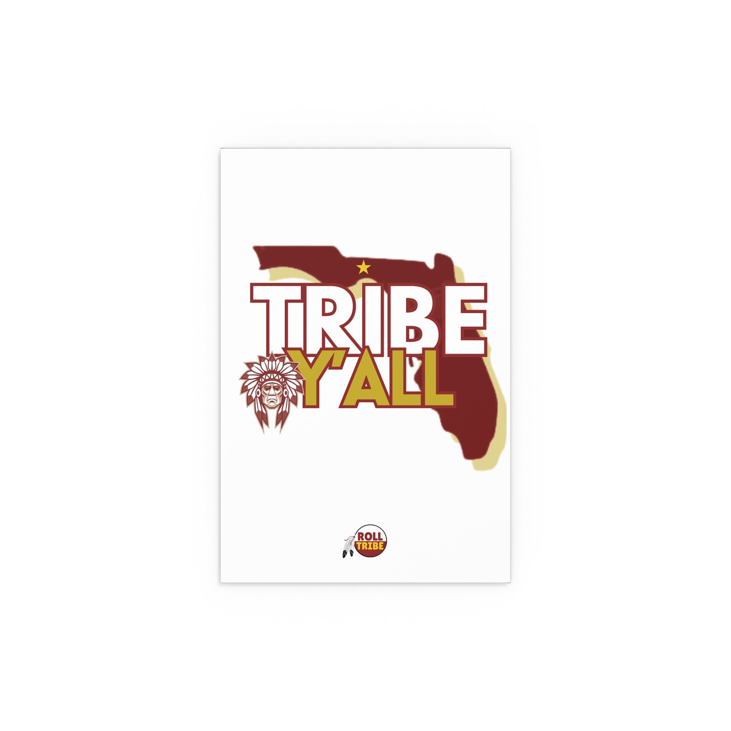 Tribal Traditions "Tribe Y'all" Silk Poster