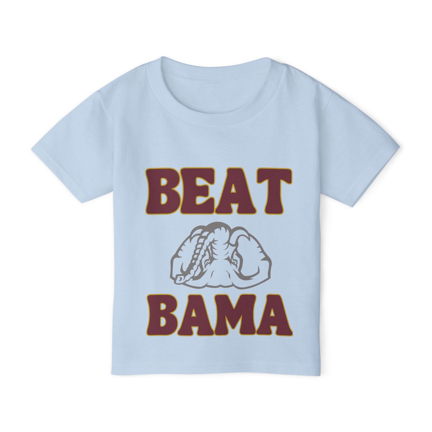 Roll Tribe -"Beat Bama" Upside Down Elephant Toddler T-Shirt