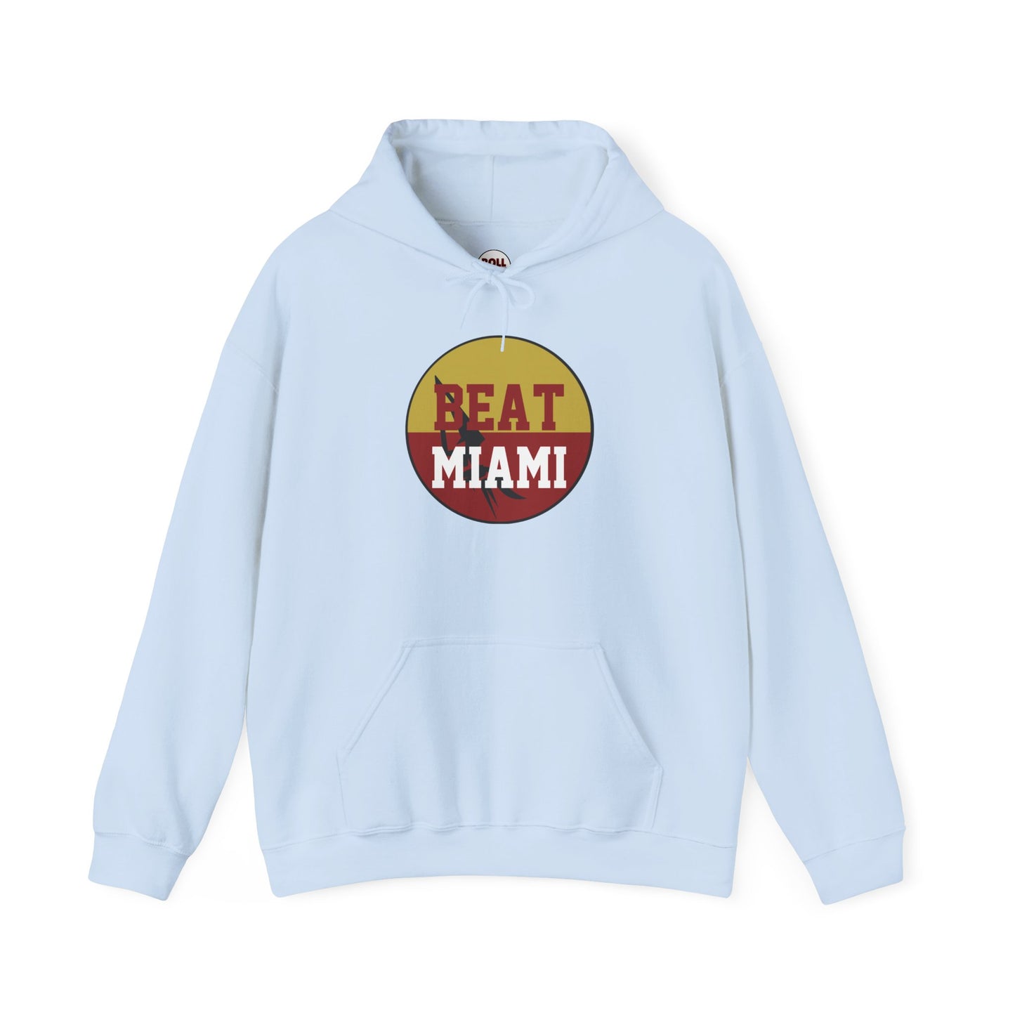 Gameday - "BEAT MIAMI" Button Unisex Heavy Blend Hoodie