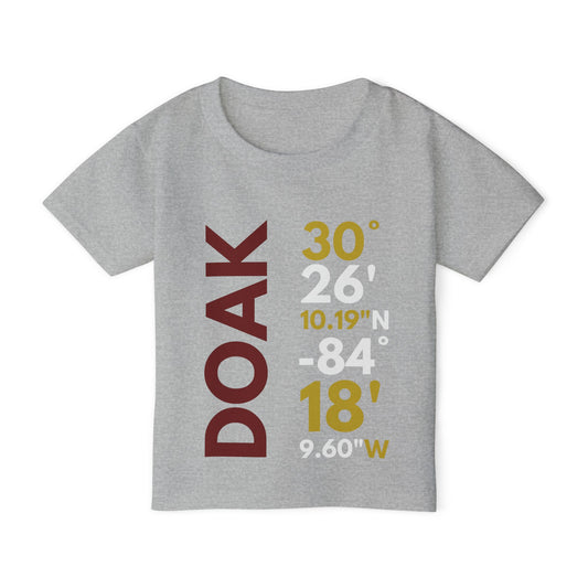 Gameday - "DOAK Coordinates"  Toddler T-Shirt