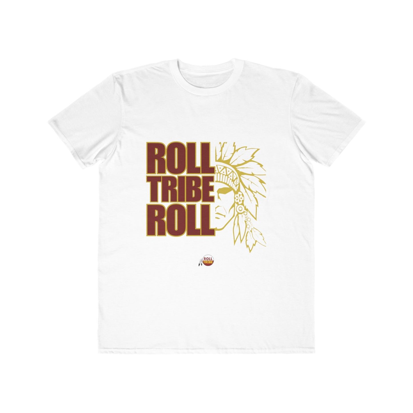 Men's Lightweight Fashion Tee - 'Roll Tribe Roll' Graphic Tee