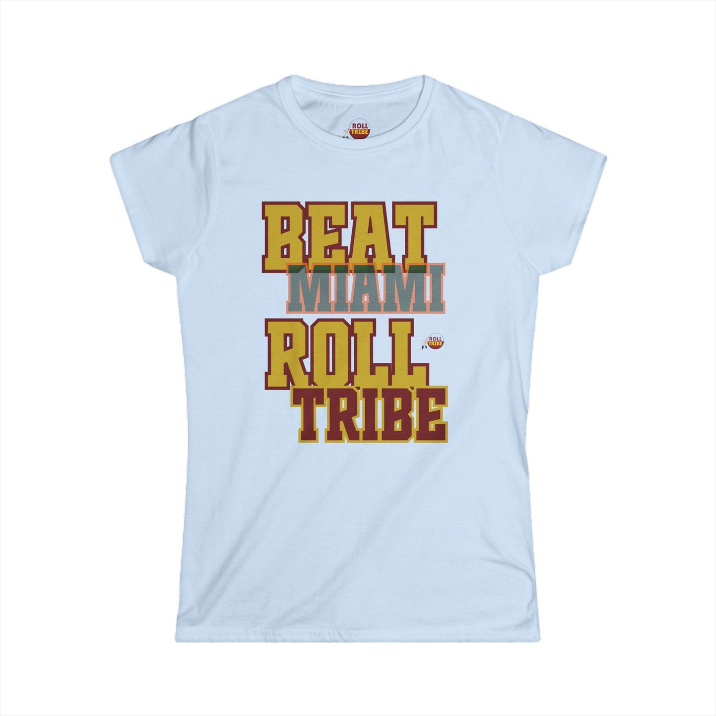 Roll Tribe 'Beat Miami" Women's Softstyle Tee
