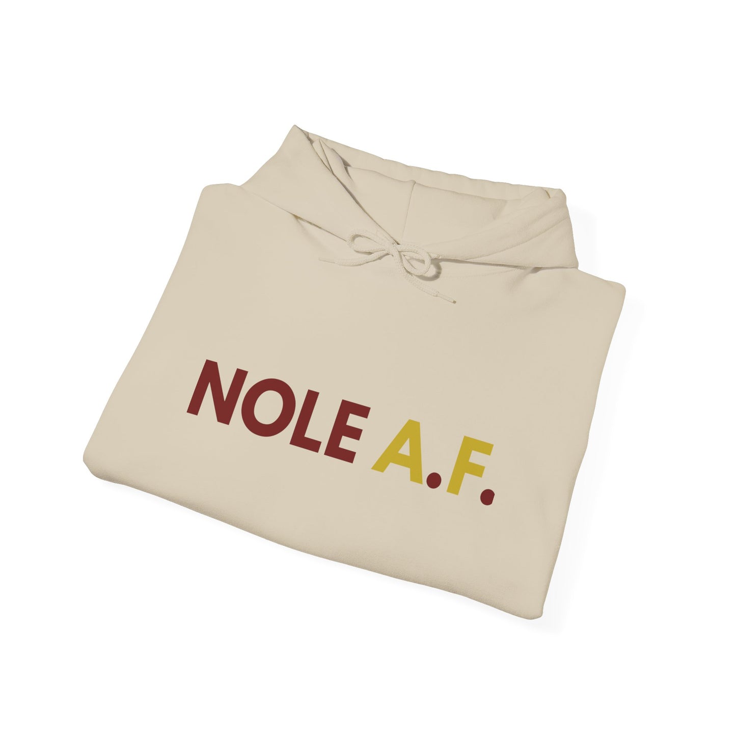Gameday - "NOLE A.F." Unisex Hooded Sweatshirt