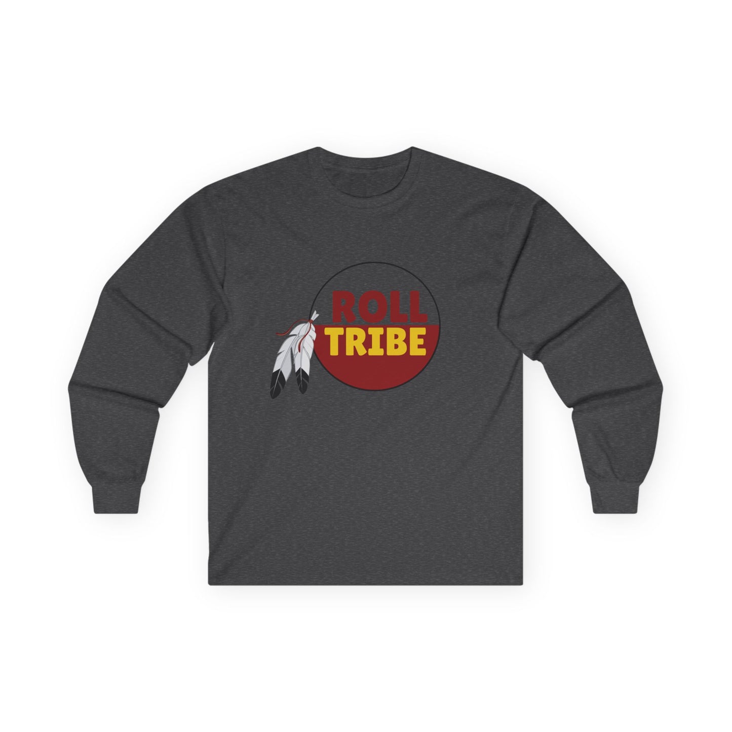 Roll Tribe Unisex Long Sleeve Tee - Comfortable Cotton Tee for Group Events & Celebrations