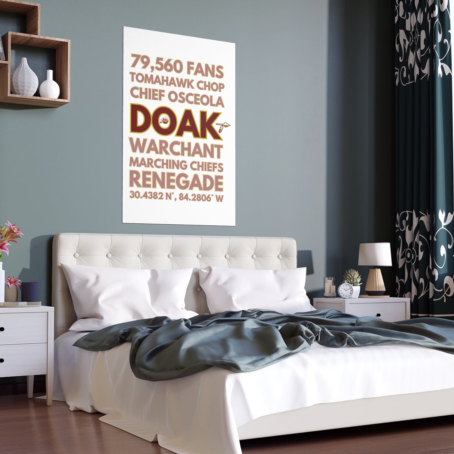 Tribal Traditions "DOAK" Silk Poster