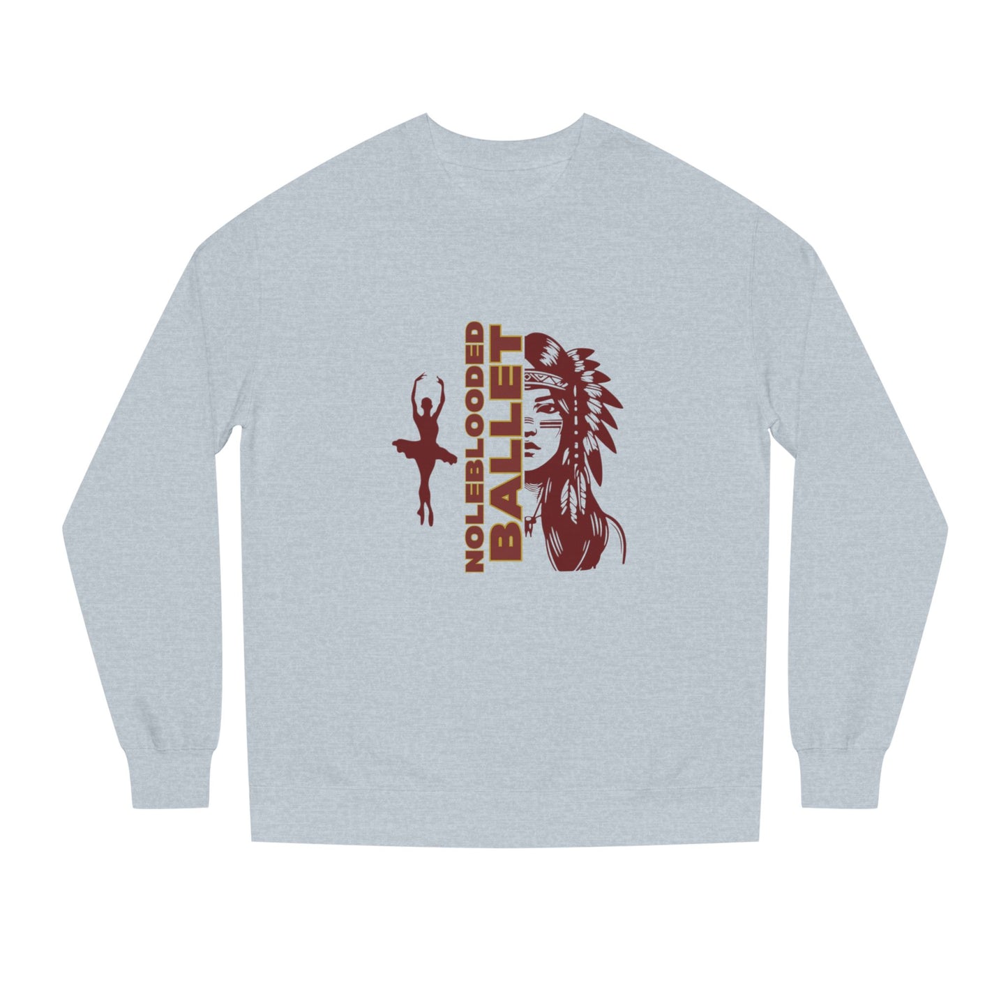Noleblooded Athletics - Ballet Unisex Crew Neck Sweatshirt