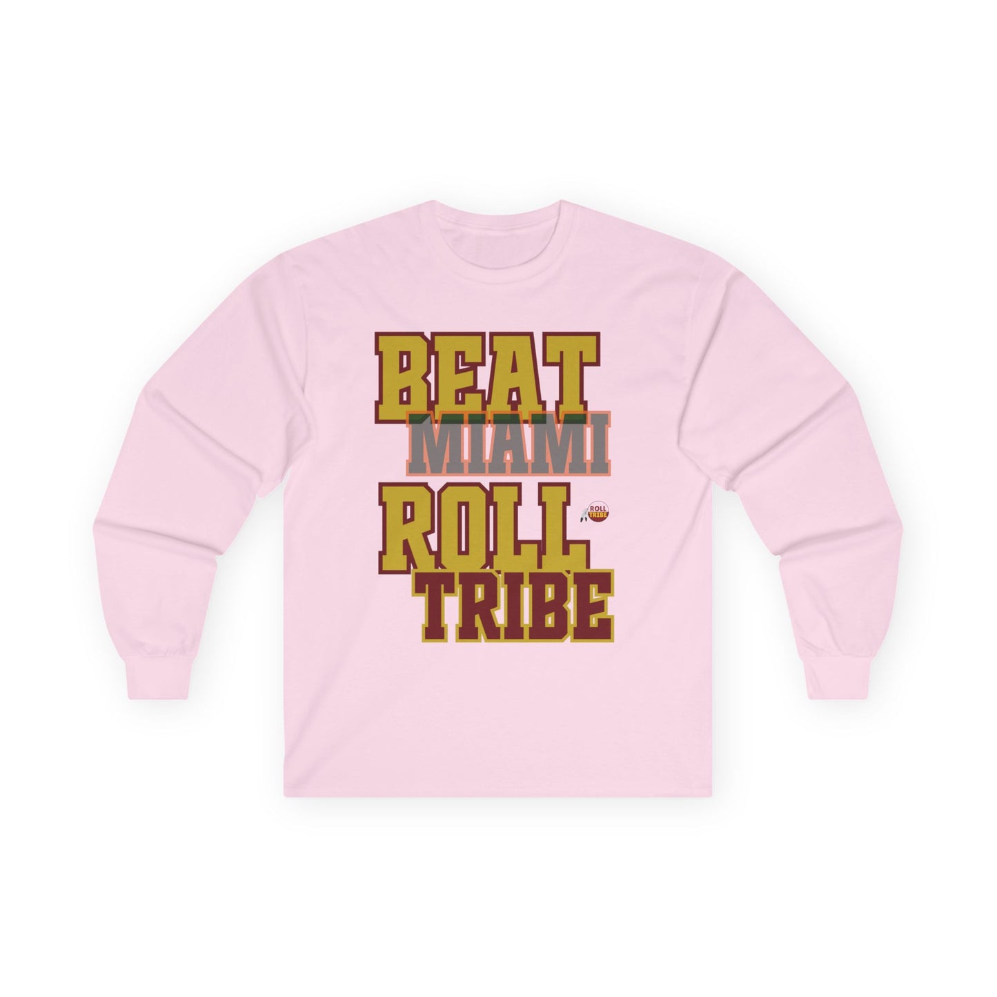 Roll Tribe "Beat Miami" Unisex Ultra Cotton Long Sleeve Tee