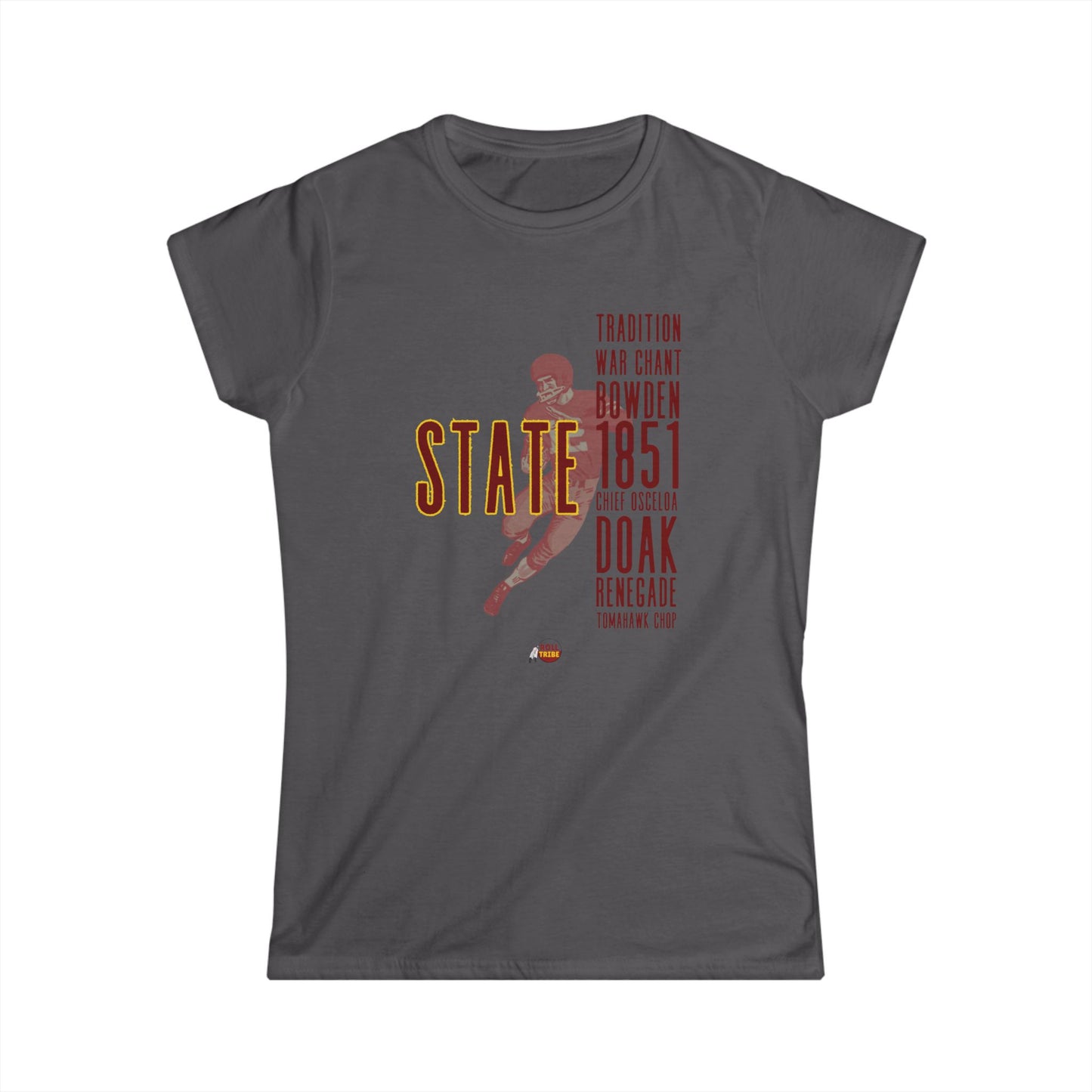 Women's Softstyle Tee - 'Tradition State 1851' Vintage Graphic T-Shirt