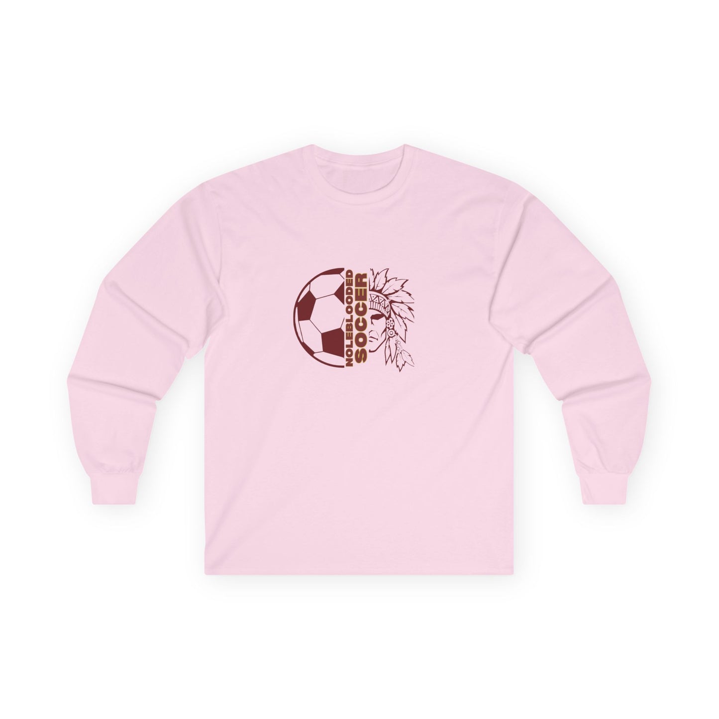 Noleblooded Athletics - Soccer Unisex Graphic Long Sleeve Tee