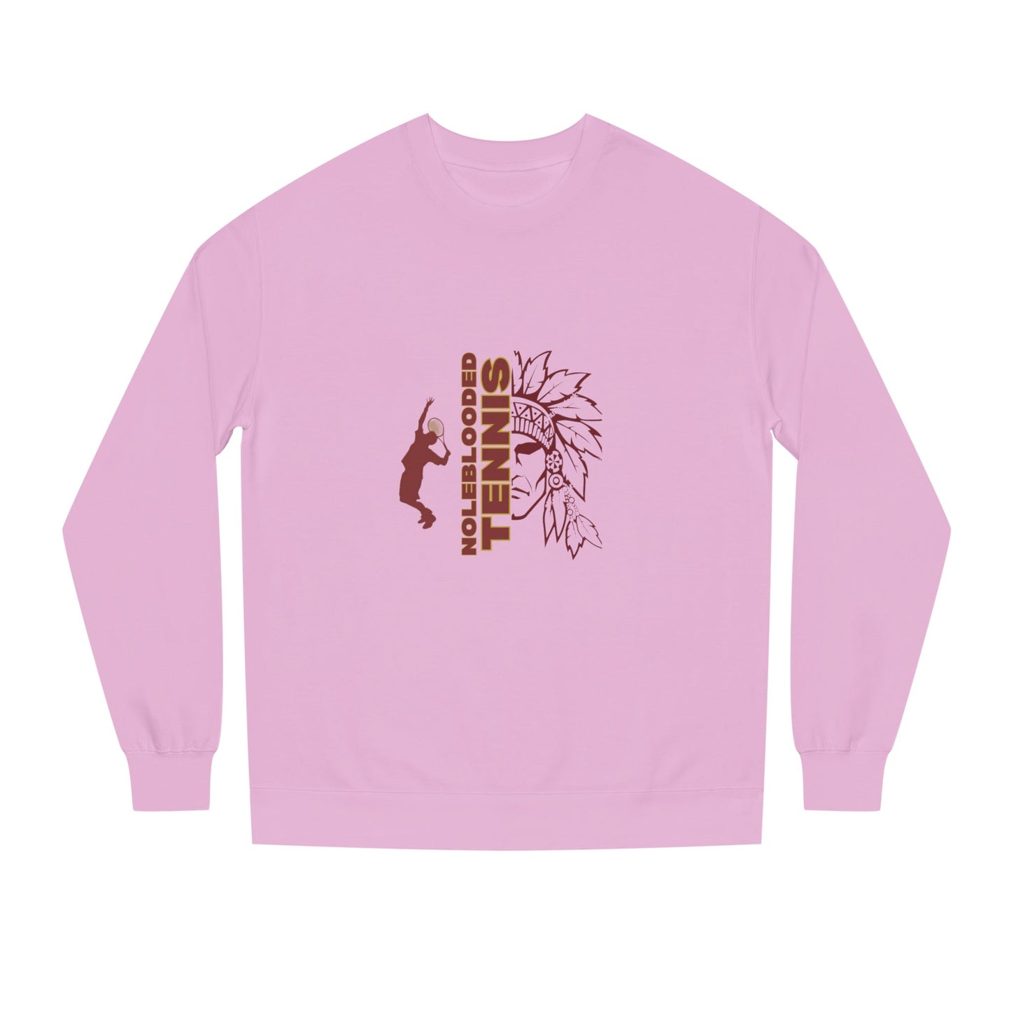 Noleblooded Athletics - Tennis Unisex Double-Sided, Crew Neck Sweatshirt