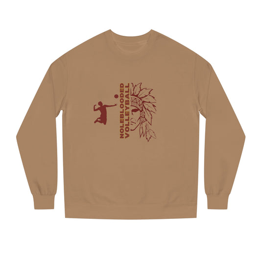 Noleblooded Athletics - Volleyball Unisex Double-Sided, Crew Neck Sweatshirt