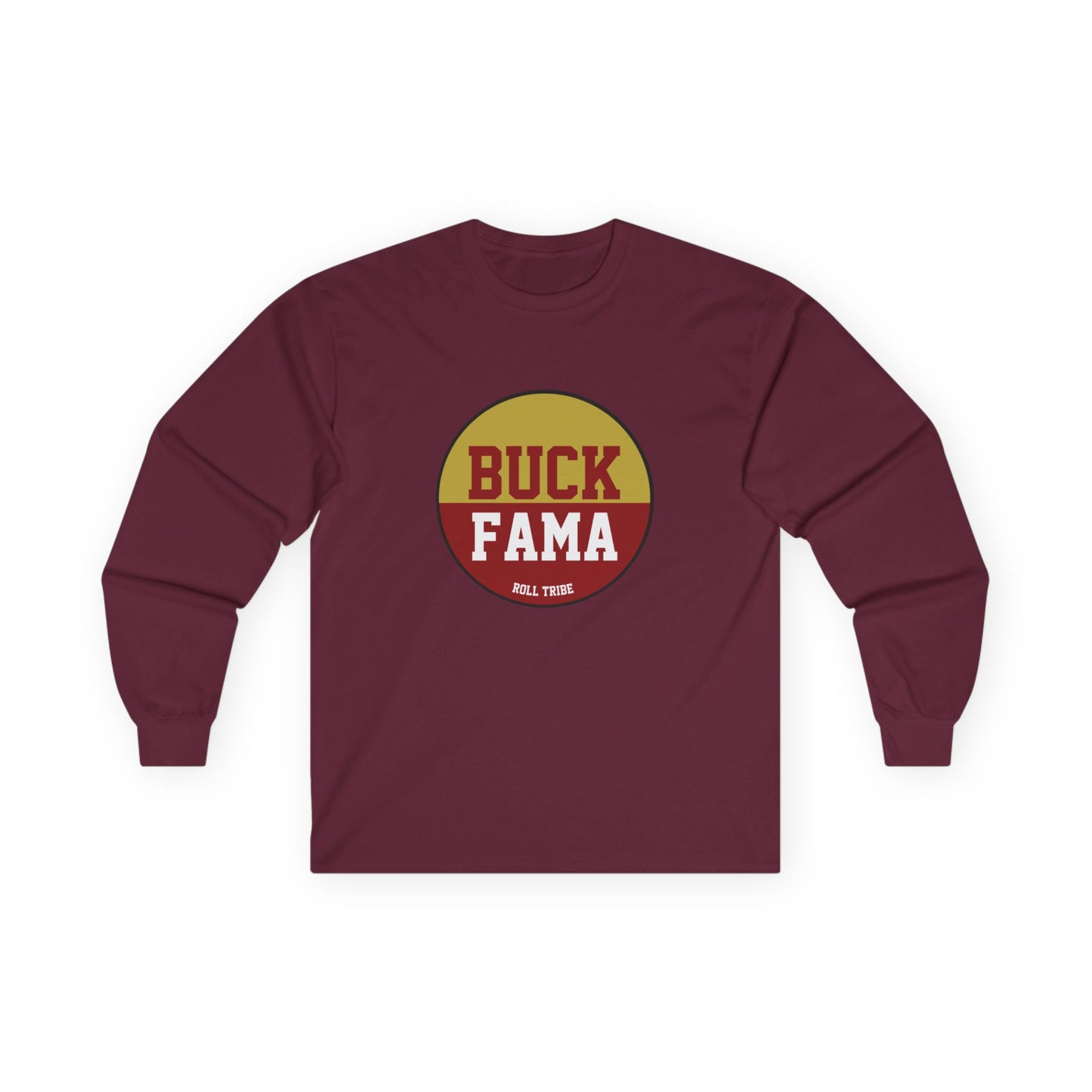 Gameday - "BUCK FAMA" Button Unisex Long Sleeve Tee