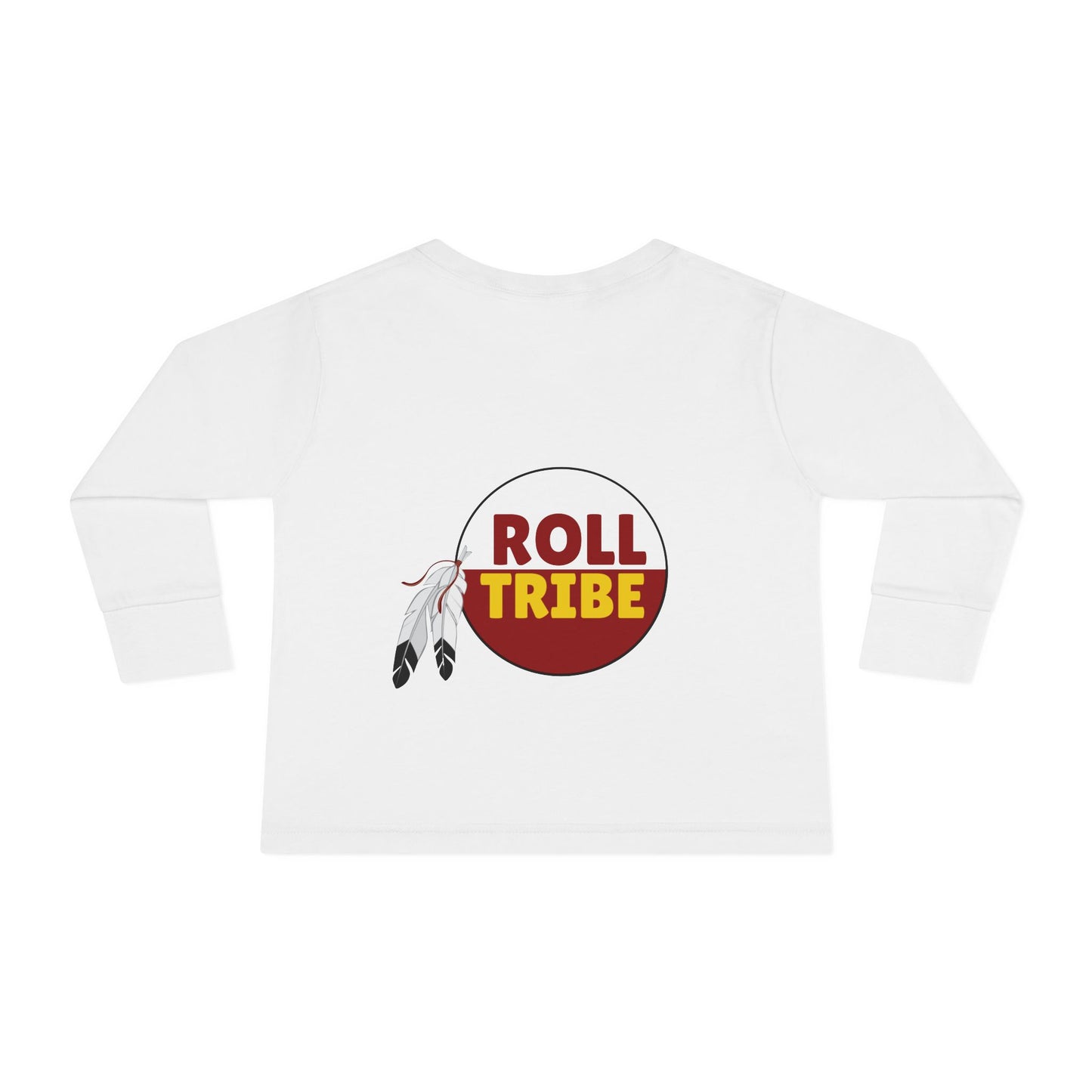 Roll Tribe "This Team Makes Me Wanna Drink" Funny Toddler Long Sleeve Tee