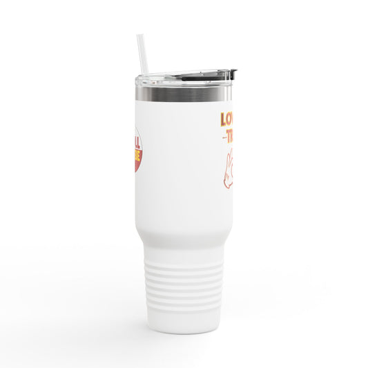Roll Tribe - "Love My Tribe" Insulated Travel Mug - 40oz