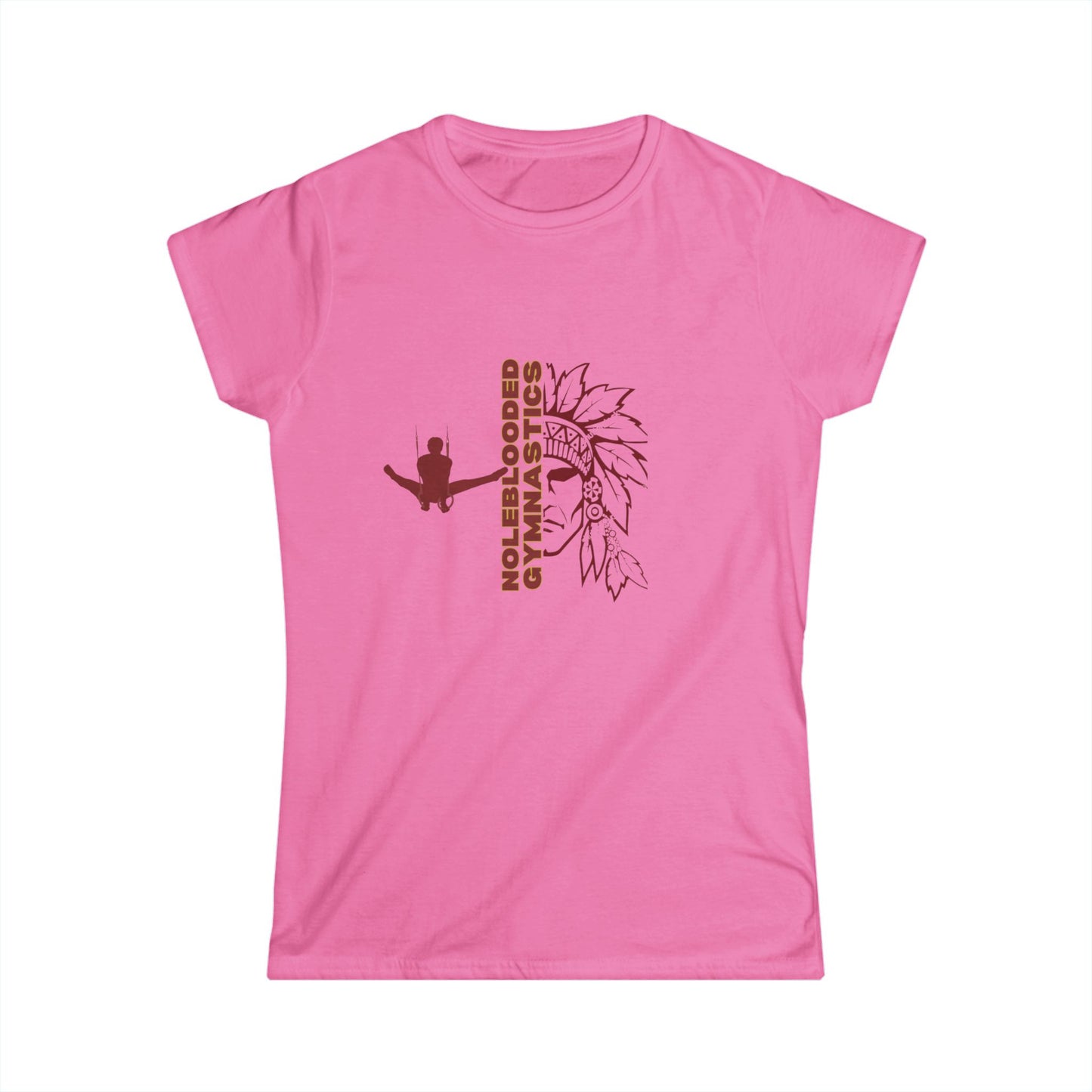 Noleblooded Athletics - Gymnastics Unisex , Double-Sided, Graphic T-Shirt