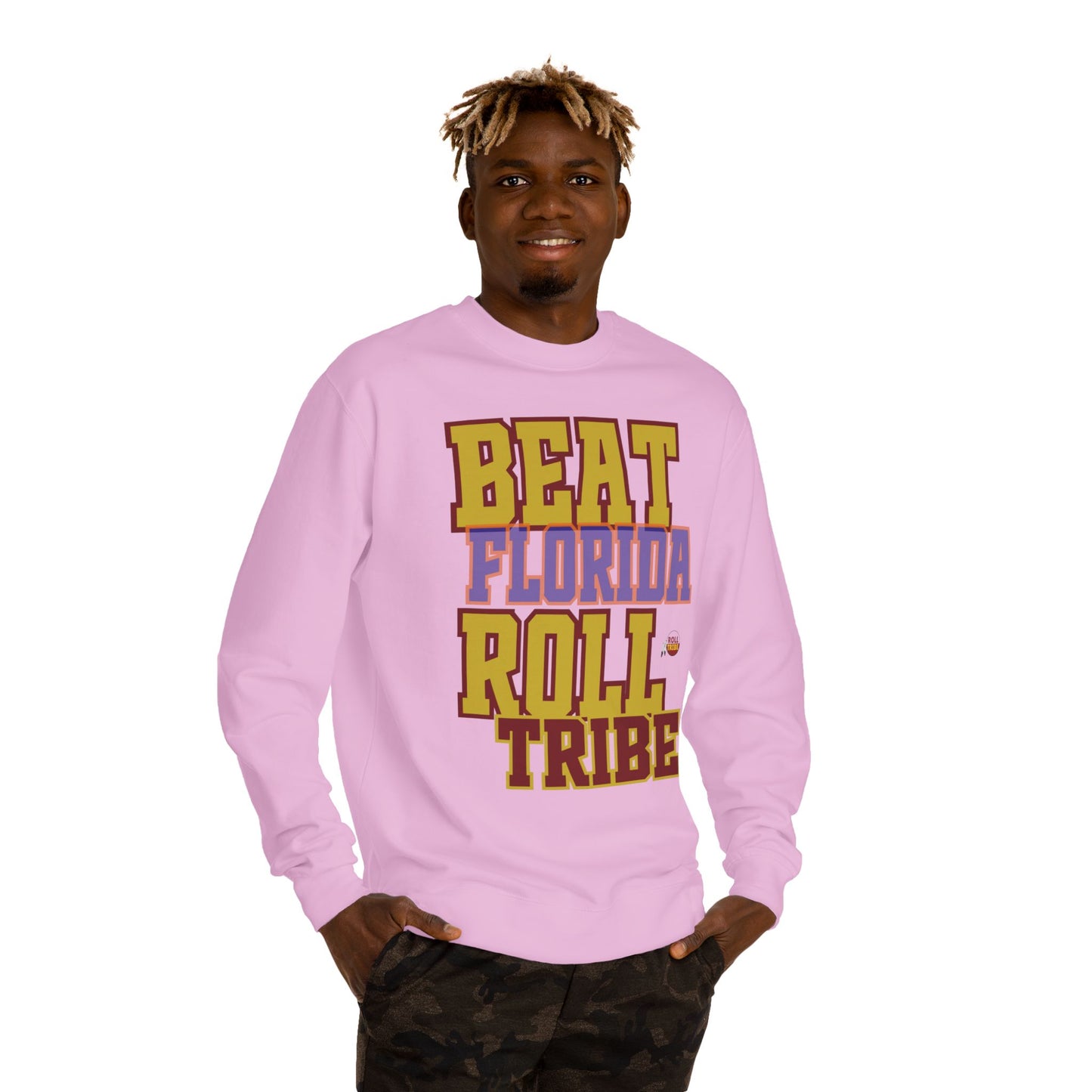 Roll Tribe "Beat Florida" Unisex Crew Neck Sweatshirt