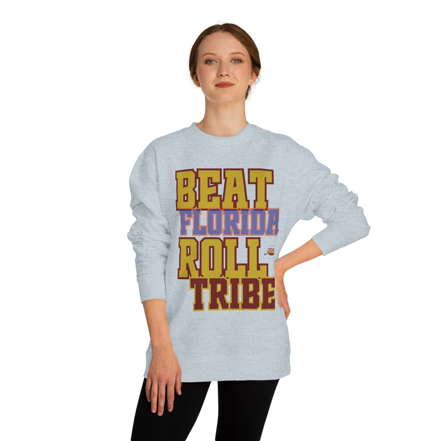 Roll Tribe "Beat Florida" Unisex Crew Neck Sweatshirt