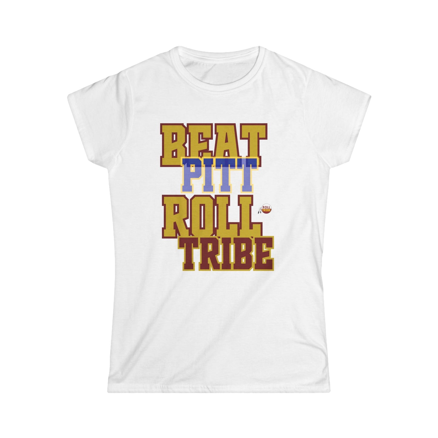 Roll Tribe - "Beat Pitt" Women's Softstyle Tee
