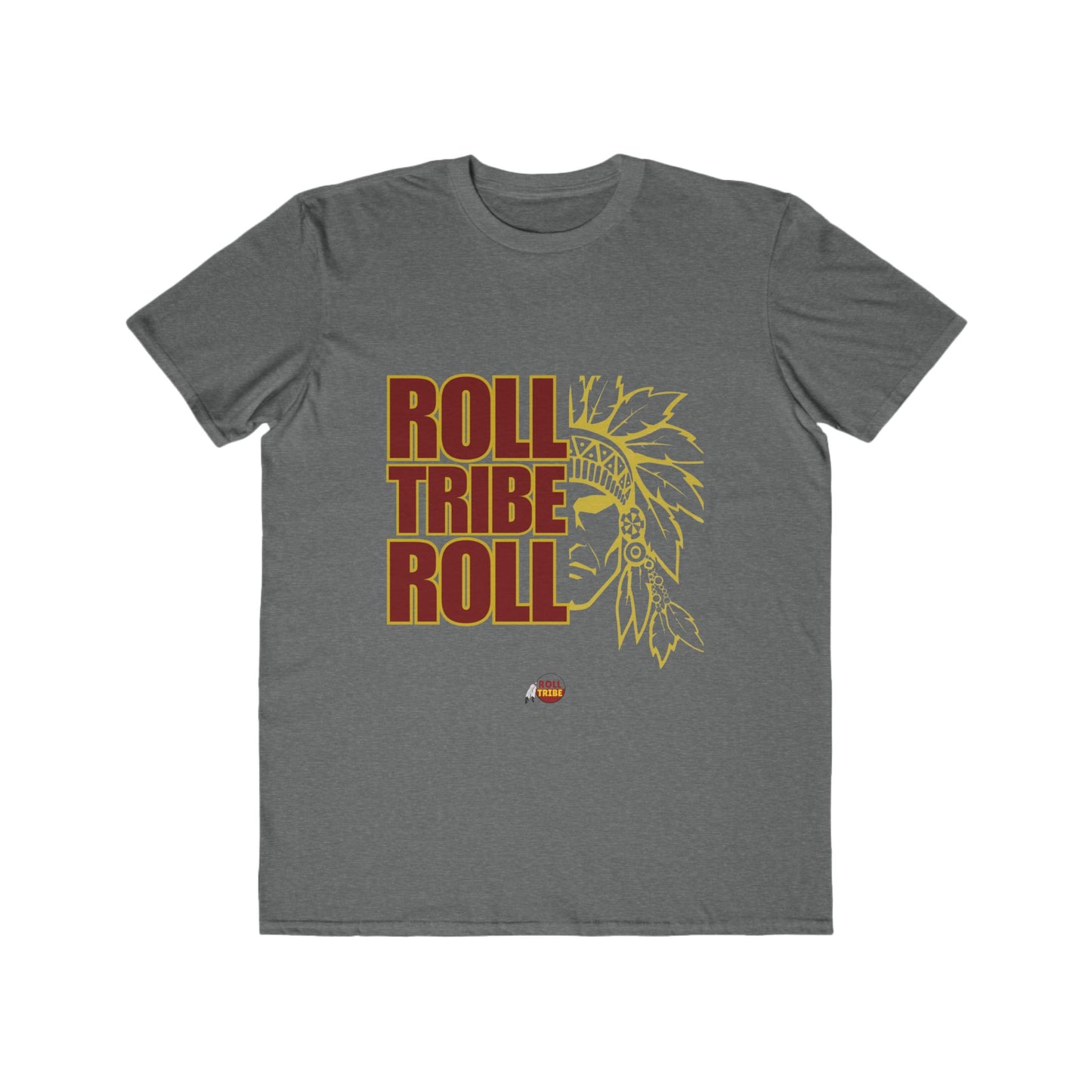 Men's Lightweight Fashion Tee - 'Roll Tribe Roll' Graphic Tee