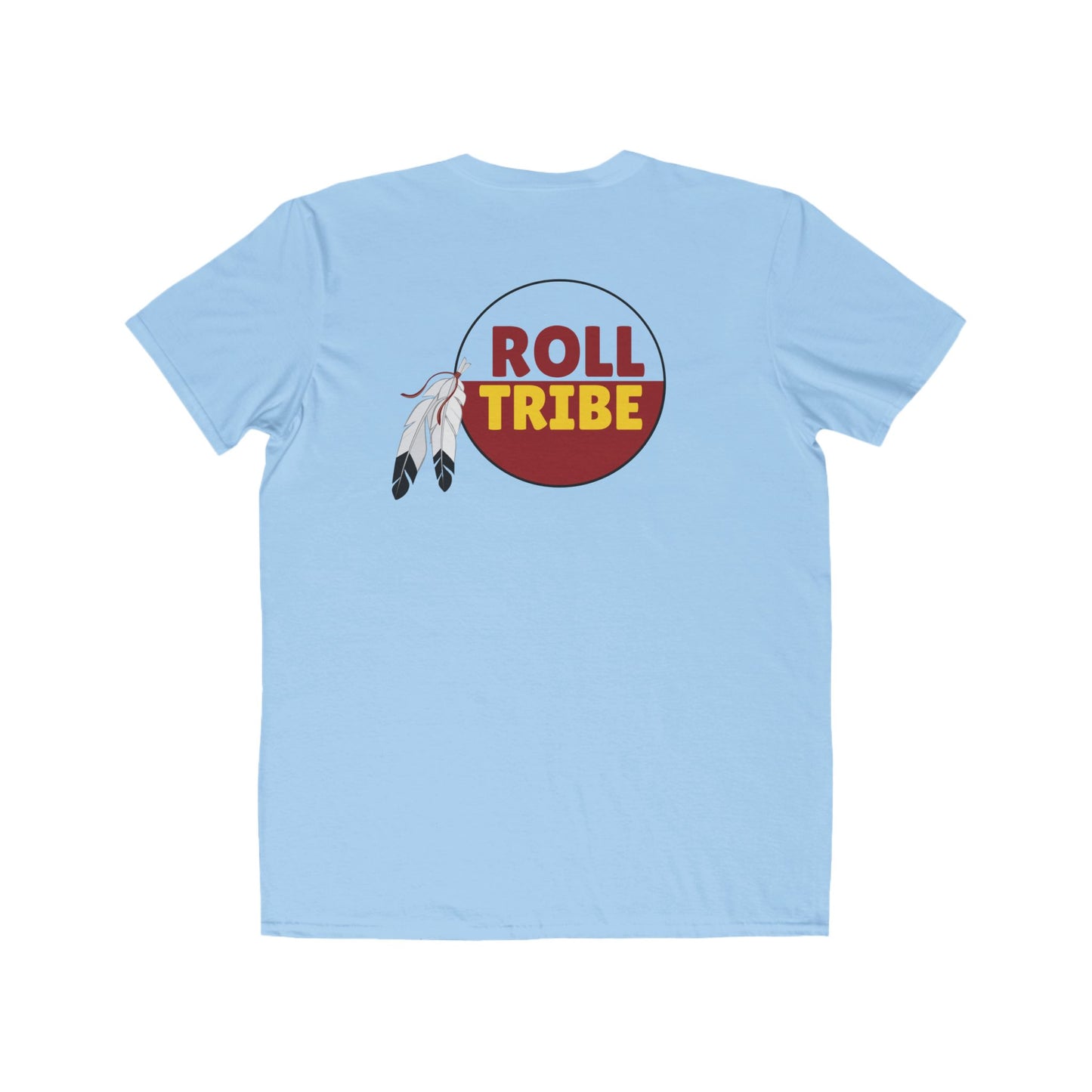 Roll Tribe - "Upside Down Elephant" Men's Lightweight Tee