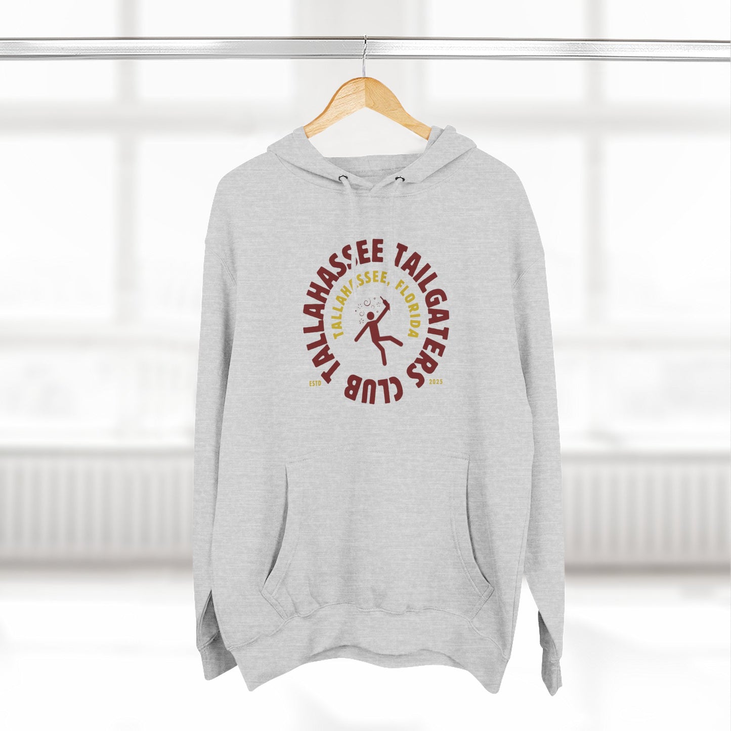 Roll Tribe - "Tallahassee Tailgaters Club"  Hoodie - Roll Tribe Design