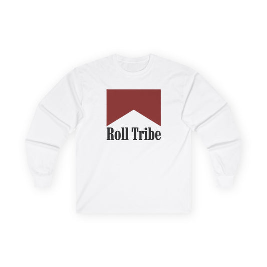 Roll Tribe "Cigs", Double-Sided, Unisex Long Sleeve Tee