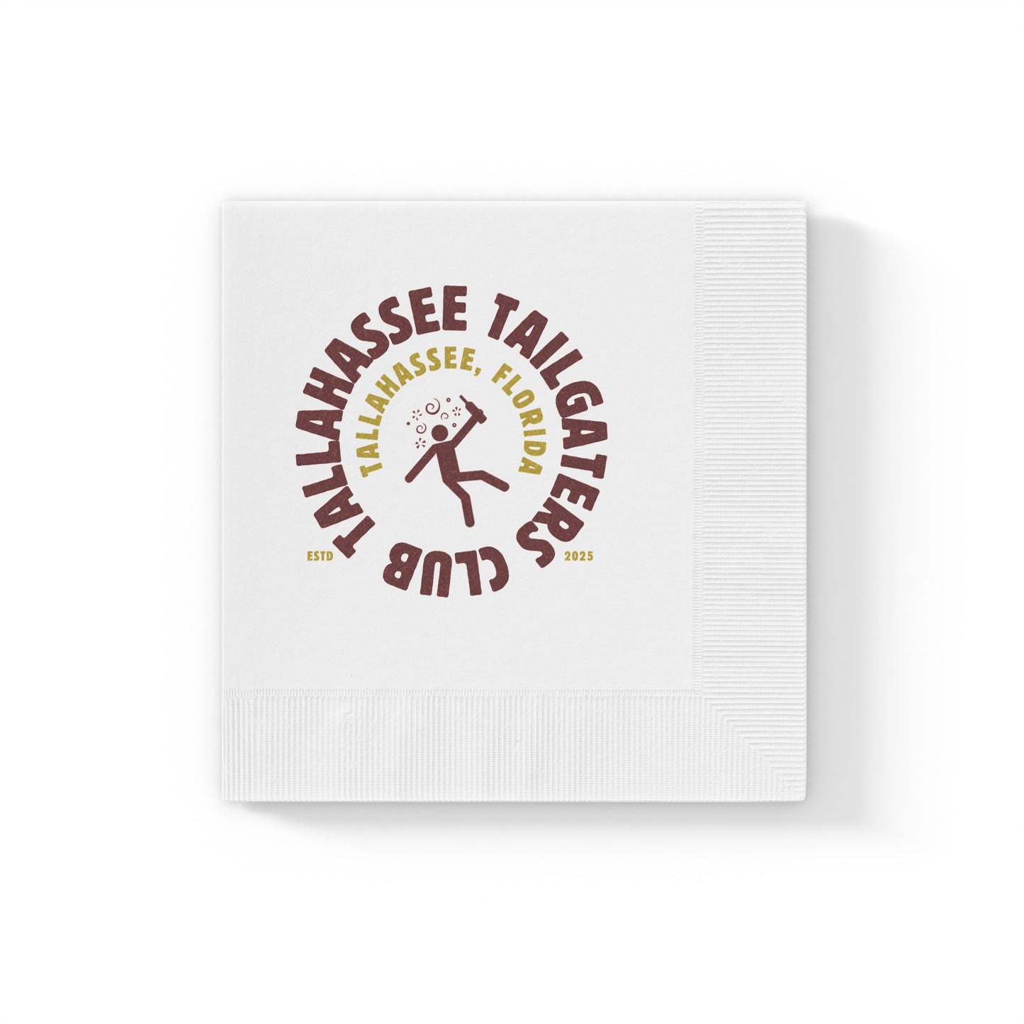 Tallahassee Tailgater Club Napkins - Perfect for Game Day Celebrations