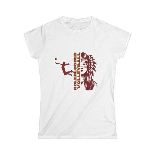 Noleblooded Athletics - Volleyball Unisex Graphic, Double-Sided,  T-ShirtWomen's Tee