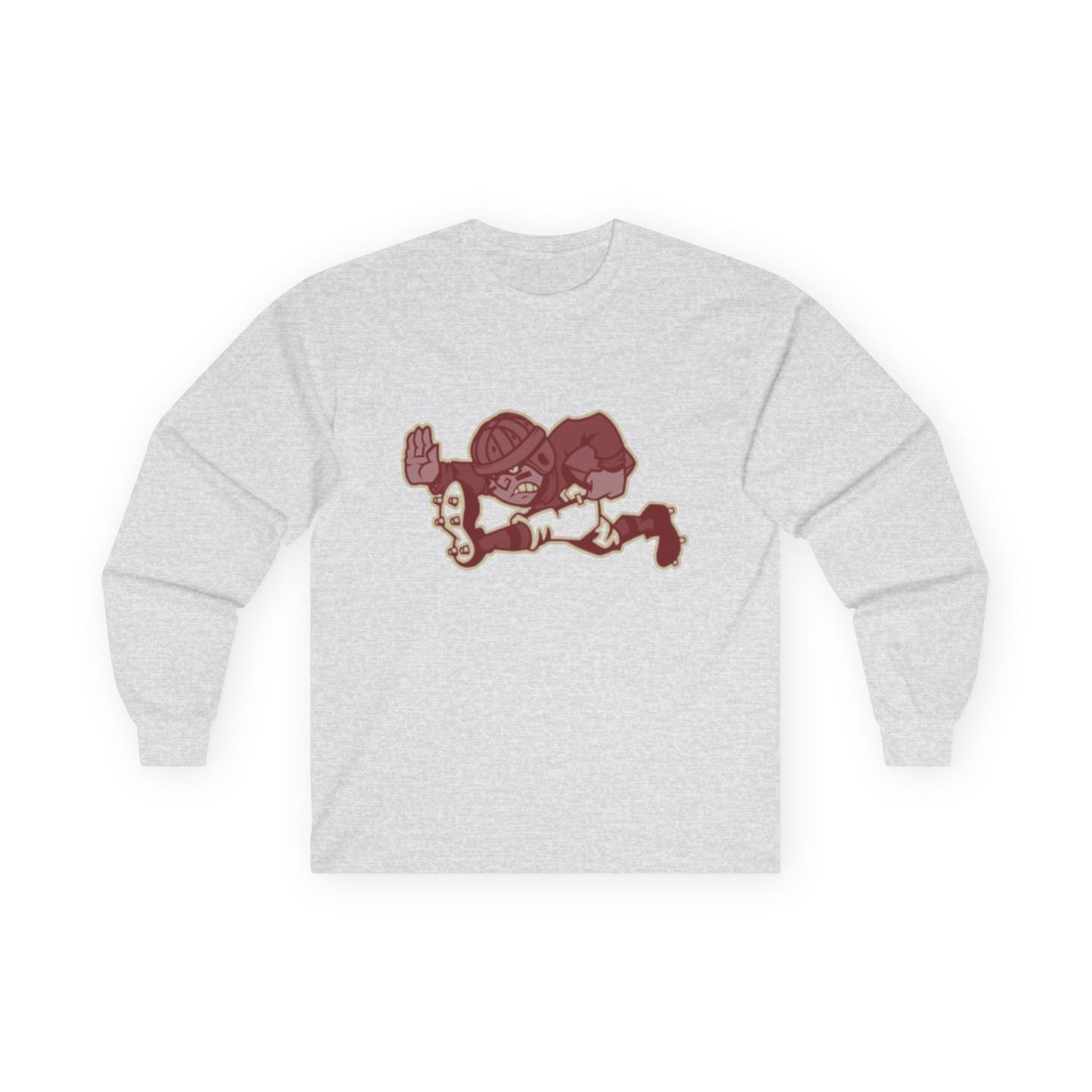 Roll Tribe - "Old Skewl Football" Unisex Long Sleeve Tee