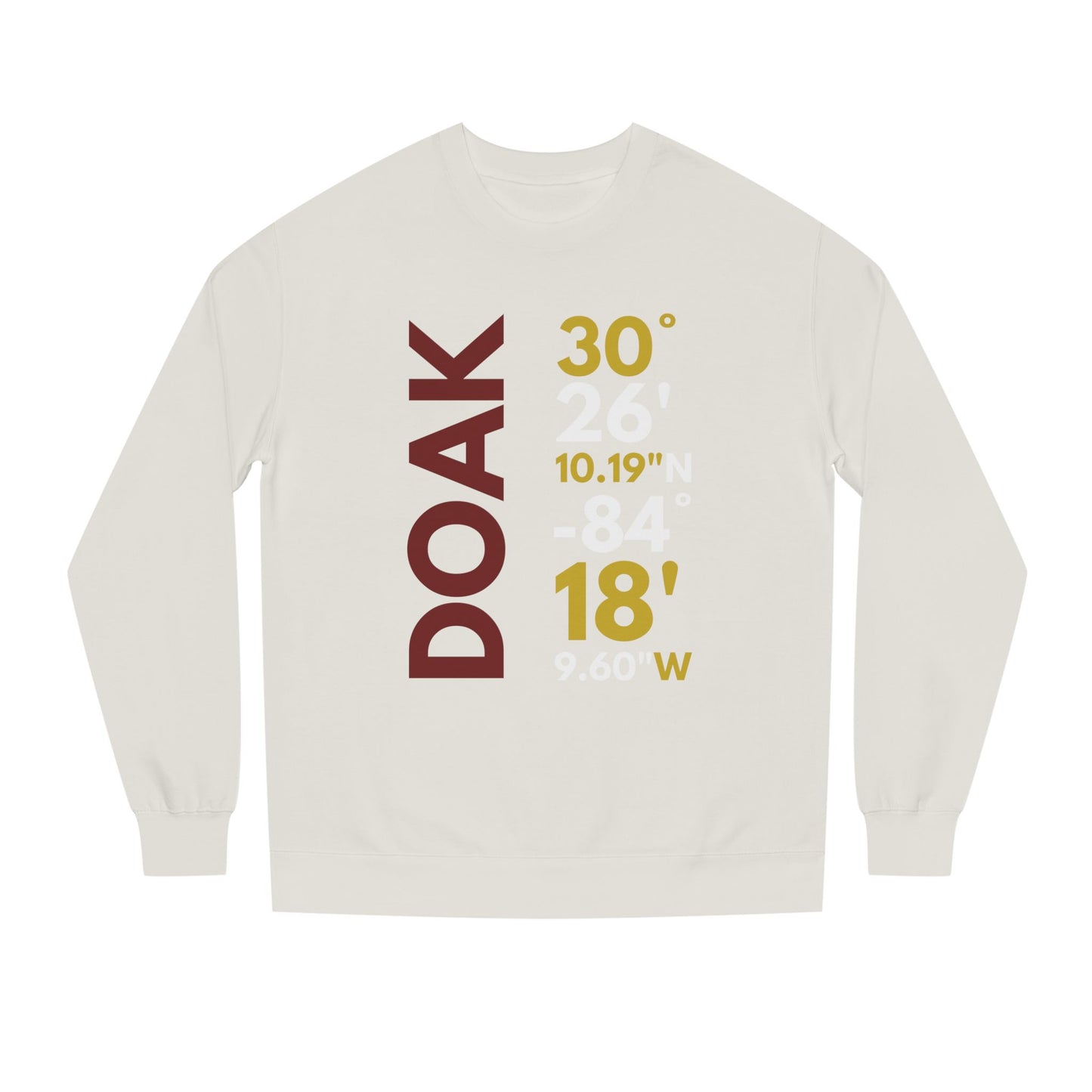 Gameday - "DOAK Coordinates" Unisex Crew Neck Sweatshirt