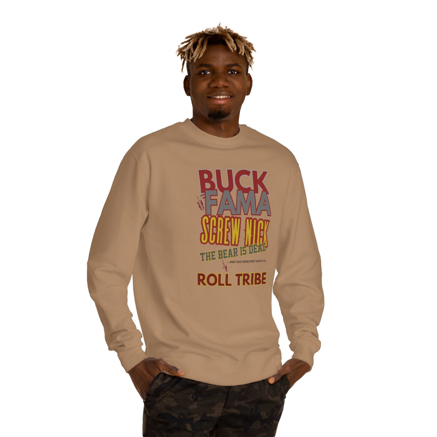 Roll Tribe "Screw Nick" Unisex Crew Neck Sweatshirt