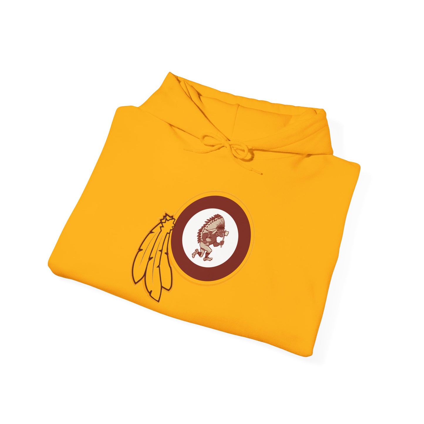 Gameday "Circled Chief" Unisex Heavy Blend™ Hooded Sweatshirt