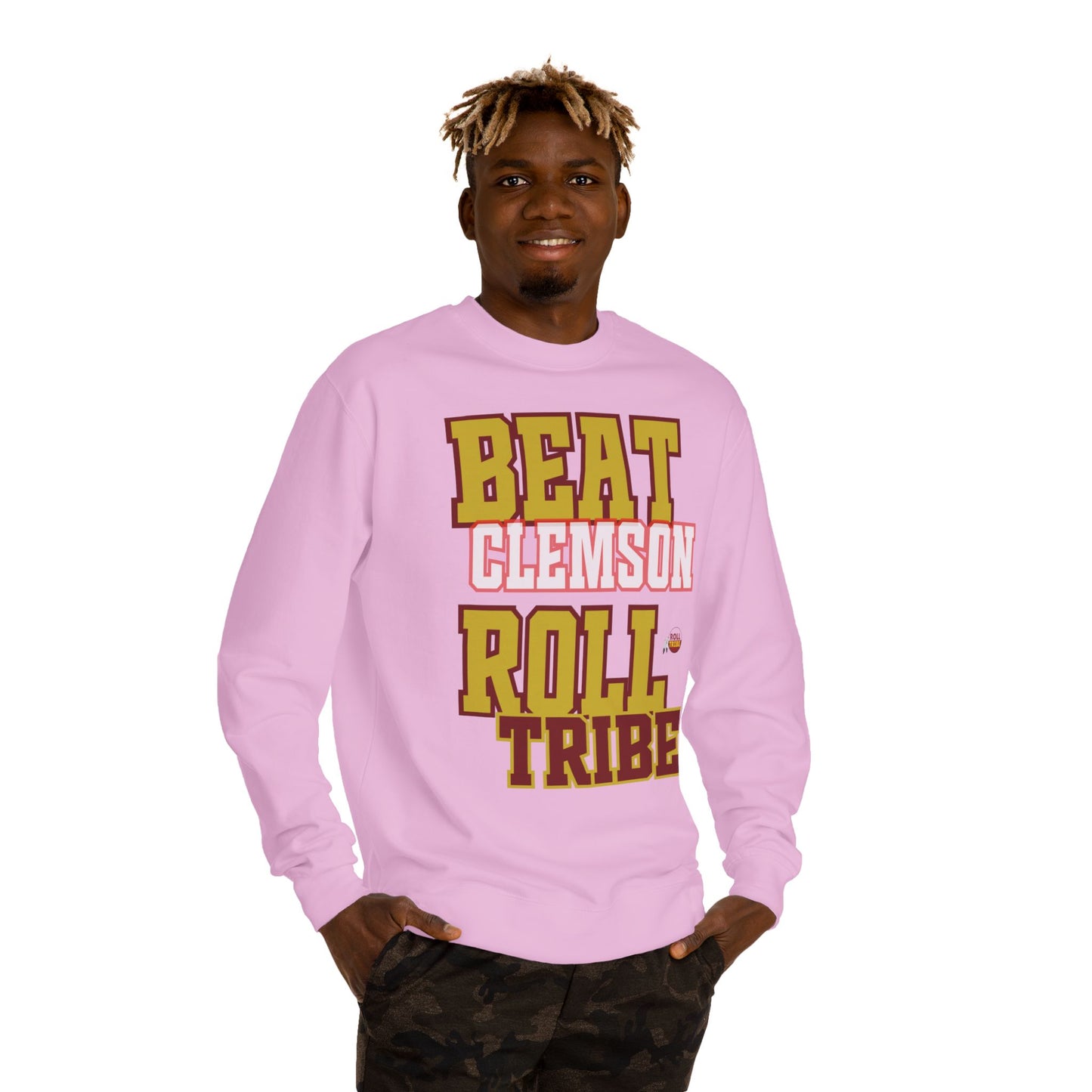 Roll Tribe "Beat Clemson" Unisex Crew Neck Sweatshirt