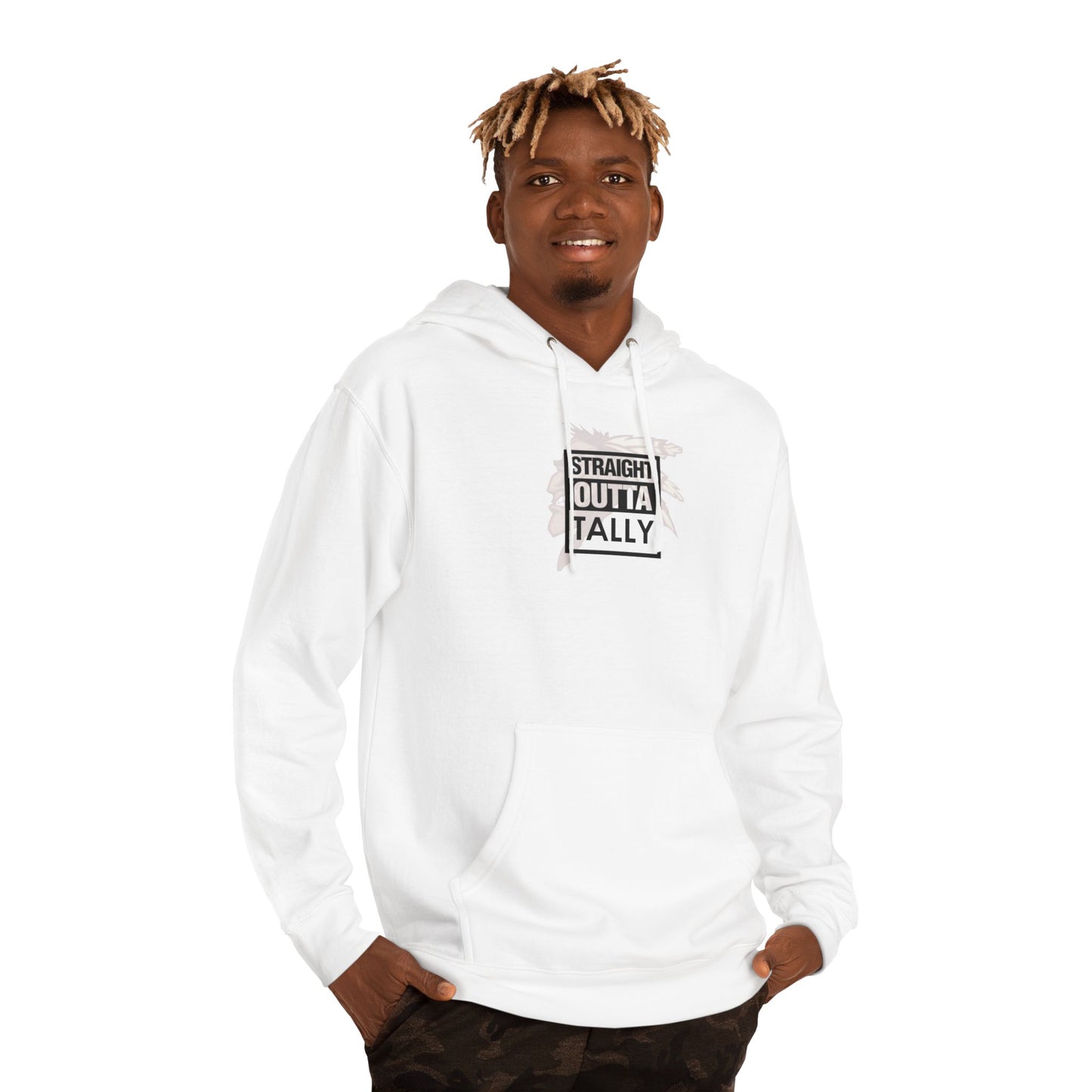 Roll Tribe "Straight Outta Tally" Double-Sided,  Unisex Hooded Sweatshirt