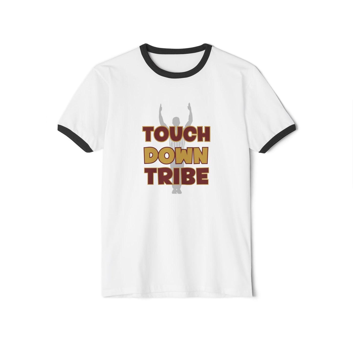 Gameday - "Touch Down Tribe" Unisex Cotton Ringer T-Shirt