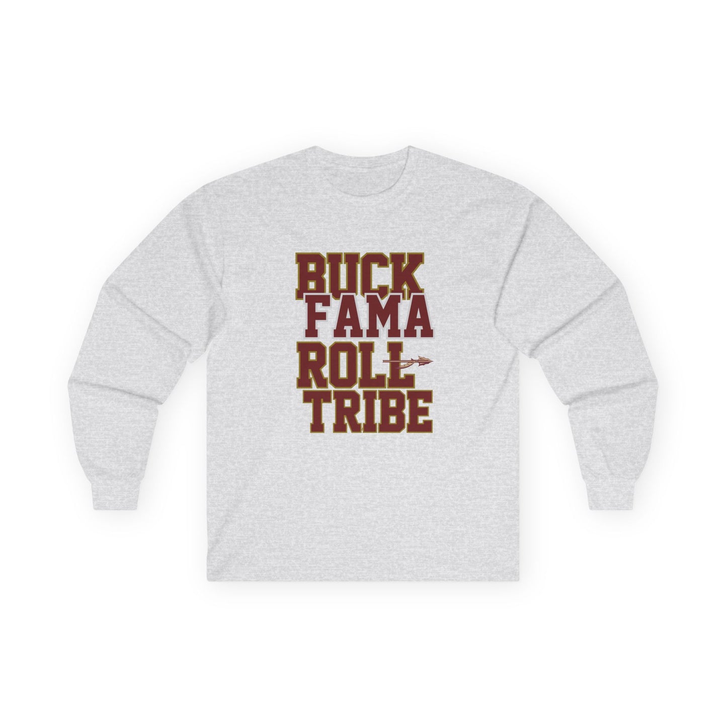 Roll Tribe 'Buck Fama Roll Tribe' Unisex Long Sleeve Tee -