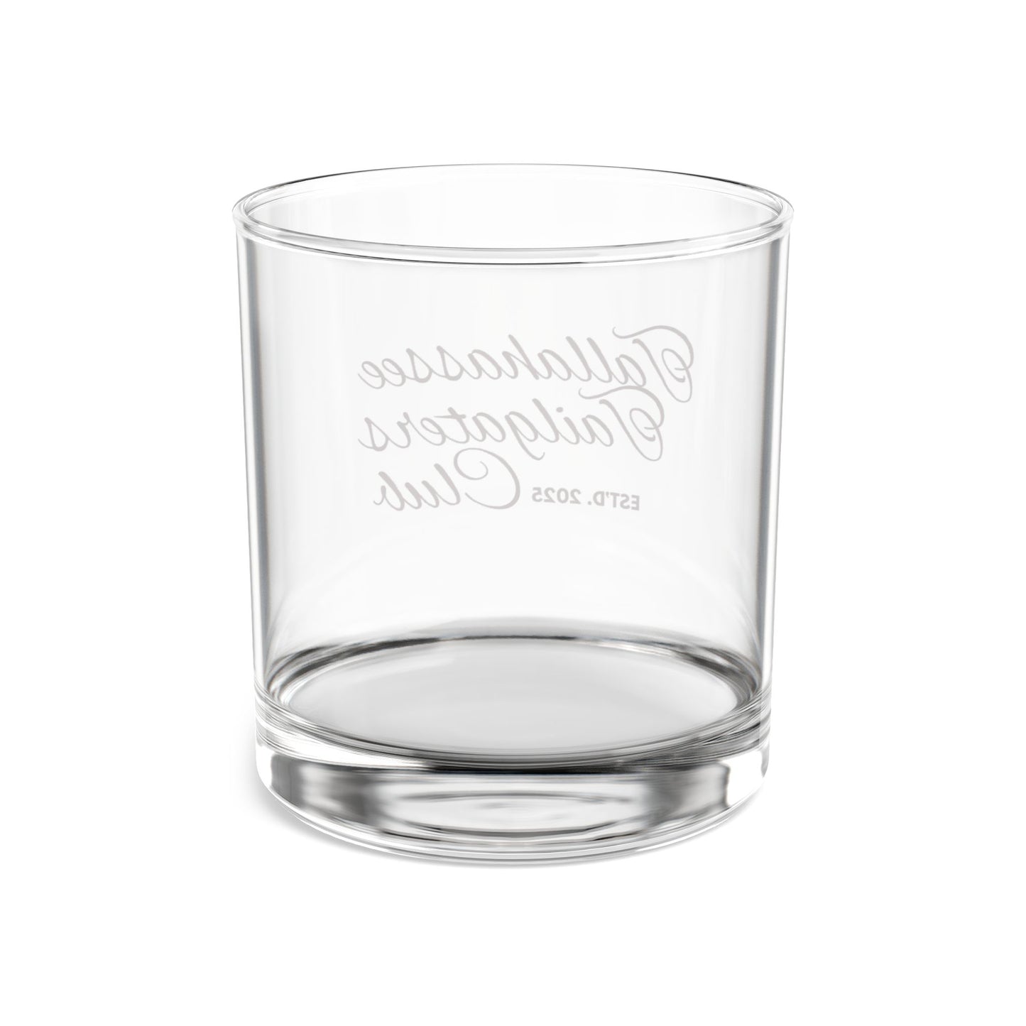 Gameday - "Tallahassee Tailgaters Club" - 10oz Crystal Whiskey Tumbler