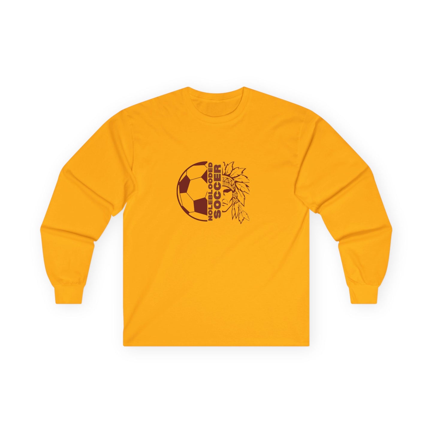 Noleblooded Athletics - Soccer Unisex Graphic Long Sleeve Tee
