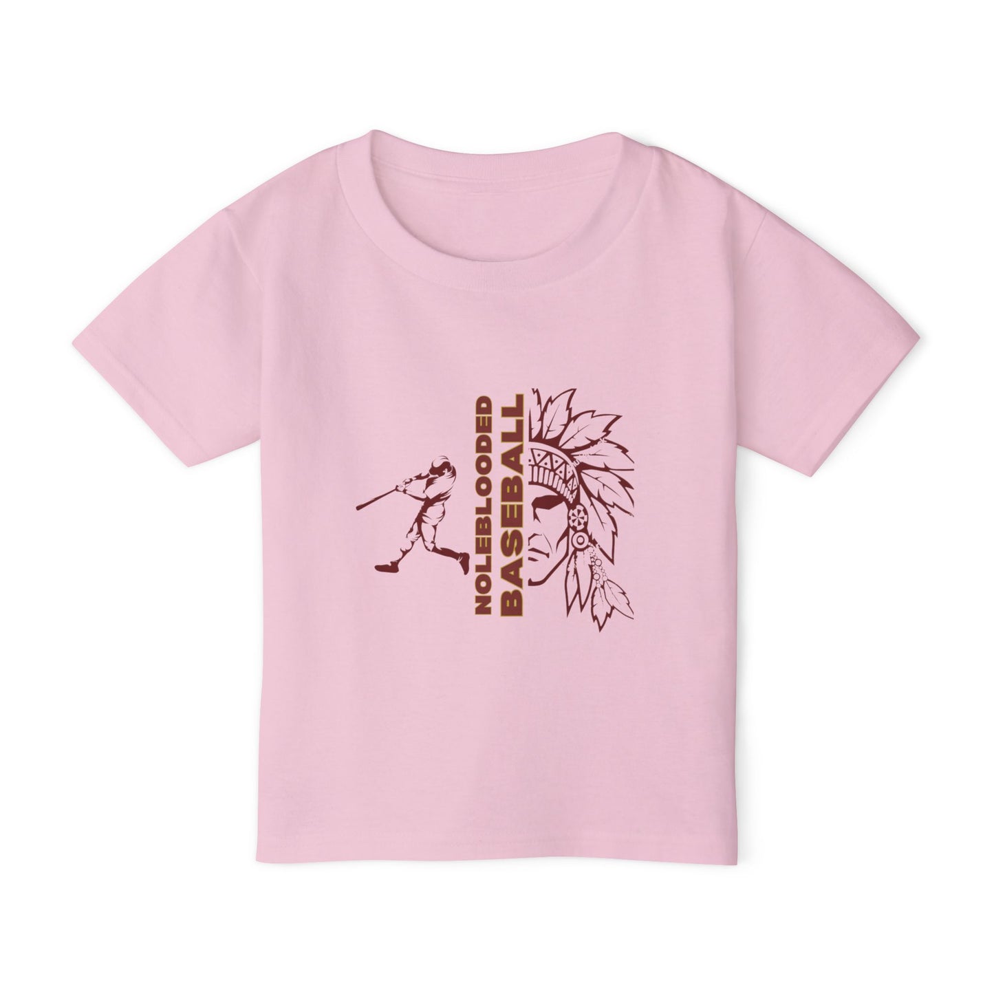 Noleblooded Athletics - Baseball Toddler Baseball Double-Sided, T-Shirt