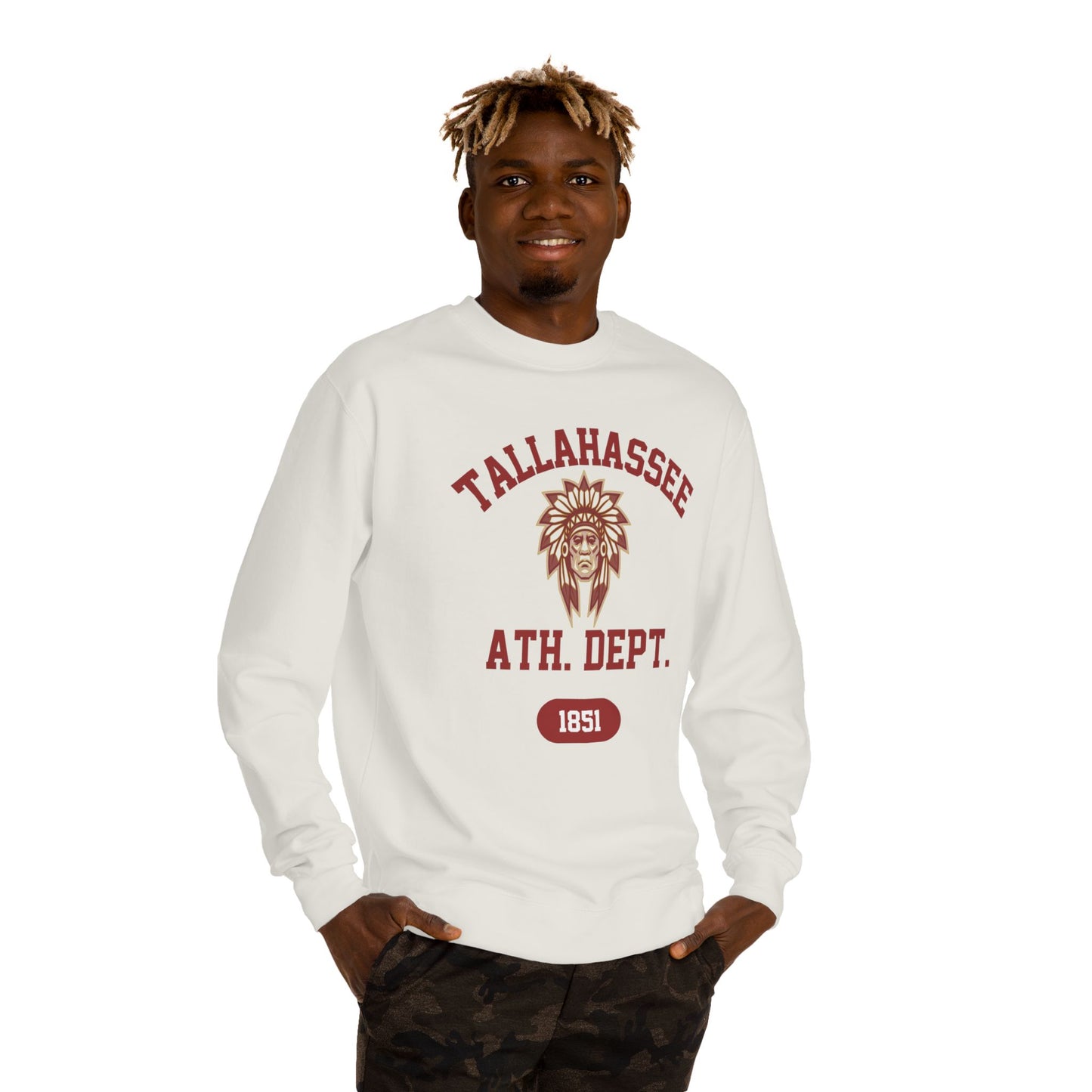 Tallahassee Athletic Dept. Unisex Crew Neck Sweatshirt