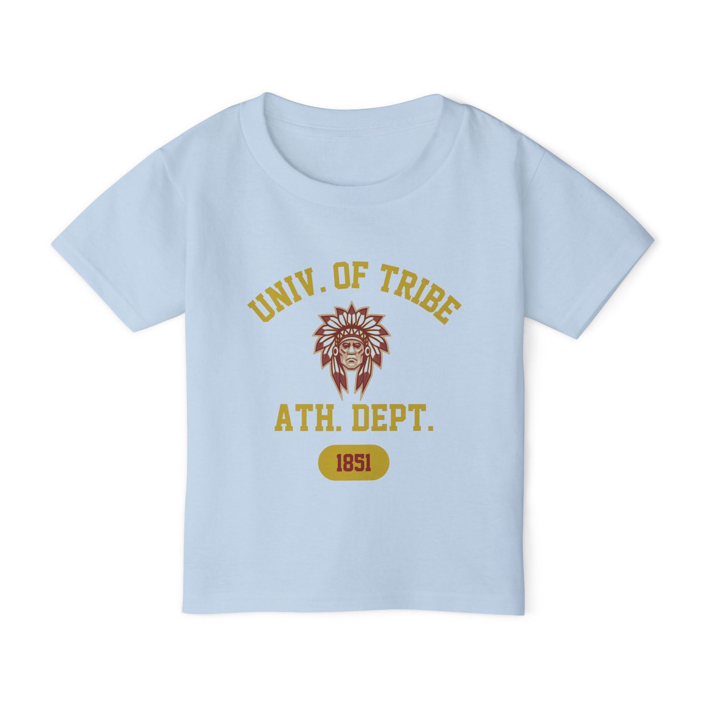 Univ. of Tribe Athletic Department Tee - Double-Sided, Heavy Cotton™ Toddler T-Shirt