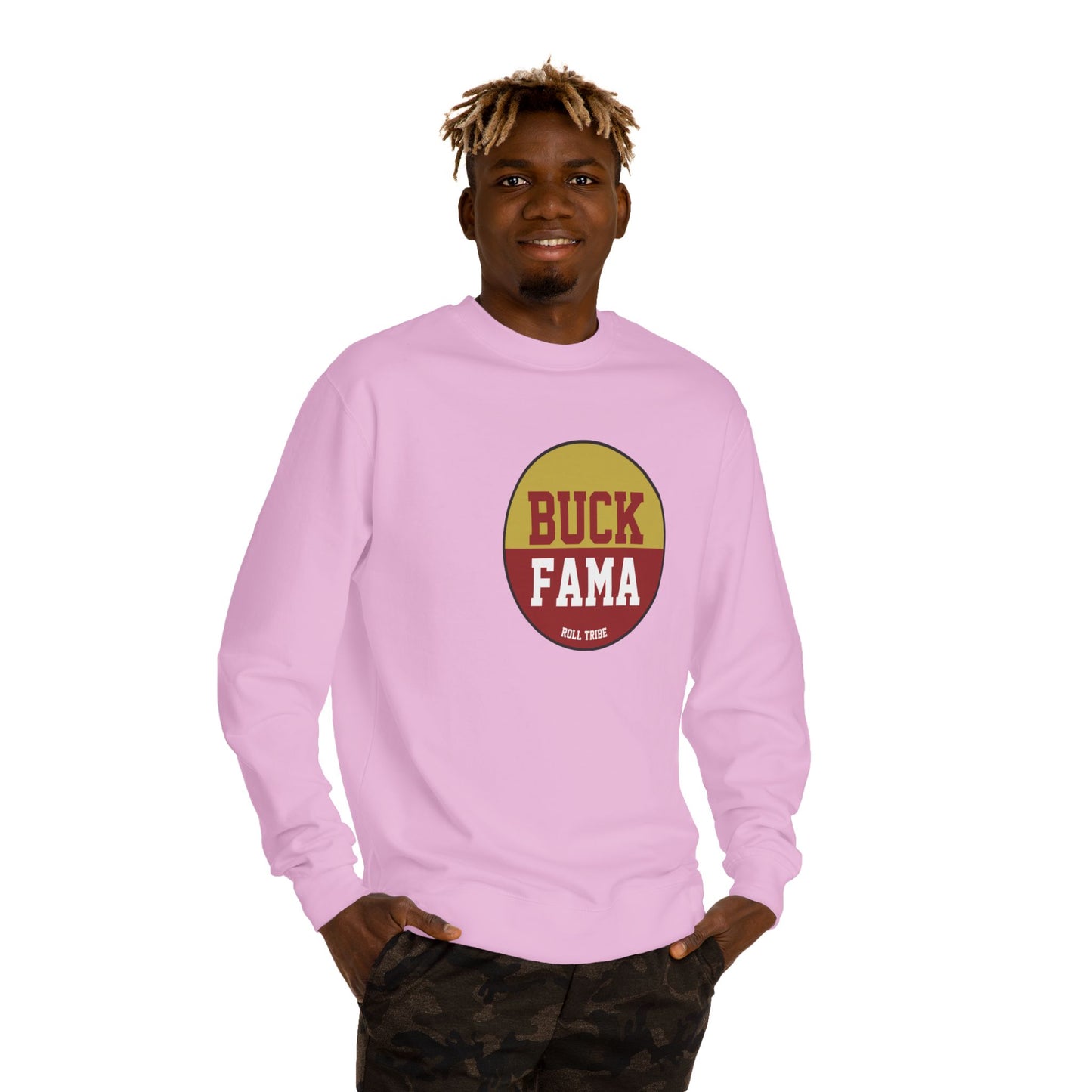 Gameday - "BUCK FAMA" Button Unisex Cozy & Trendy Sweatshirt